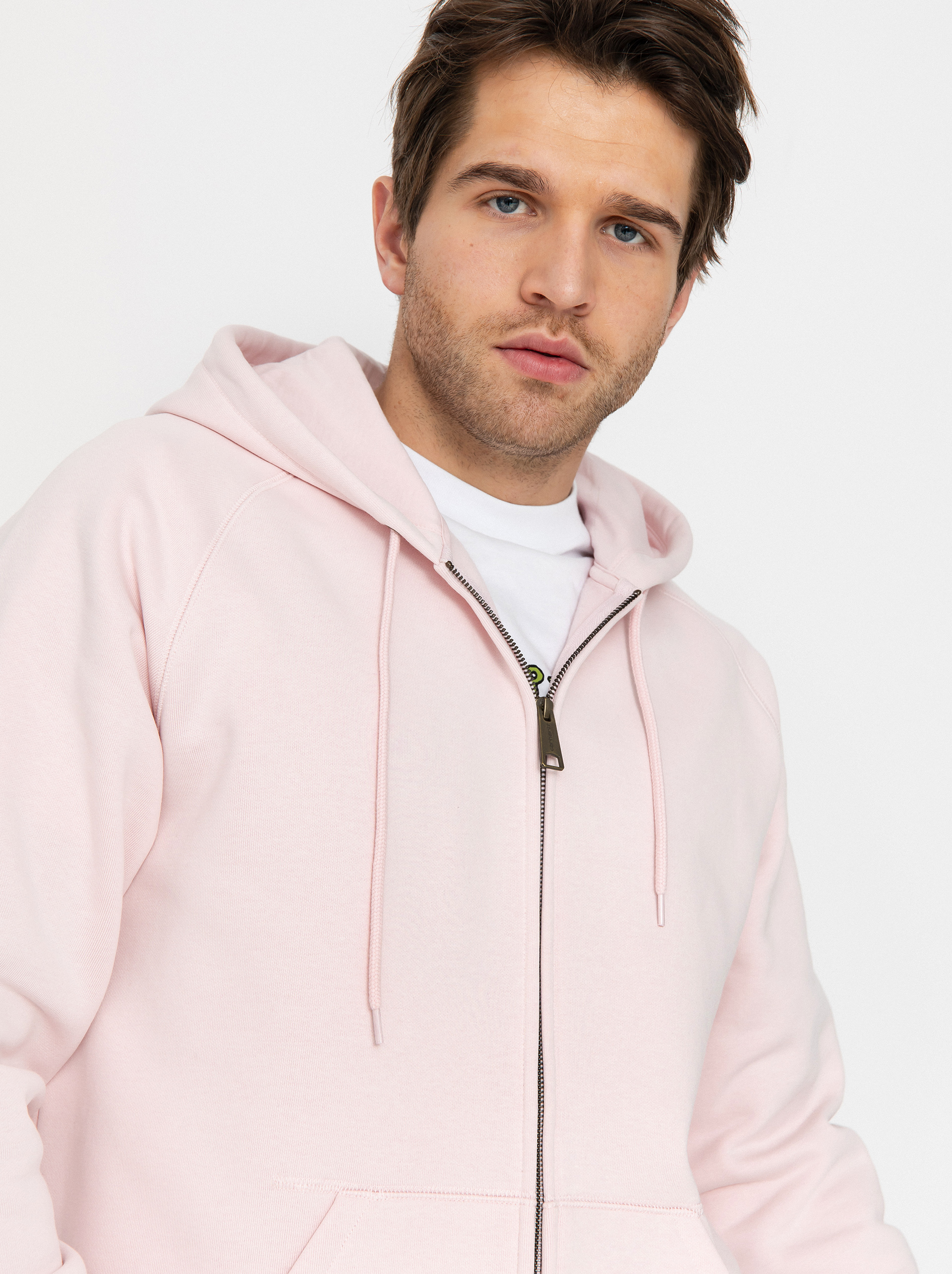 Carhartt WIP Chase ZHD Kapucnis pulóver (air pink/gold)