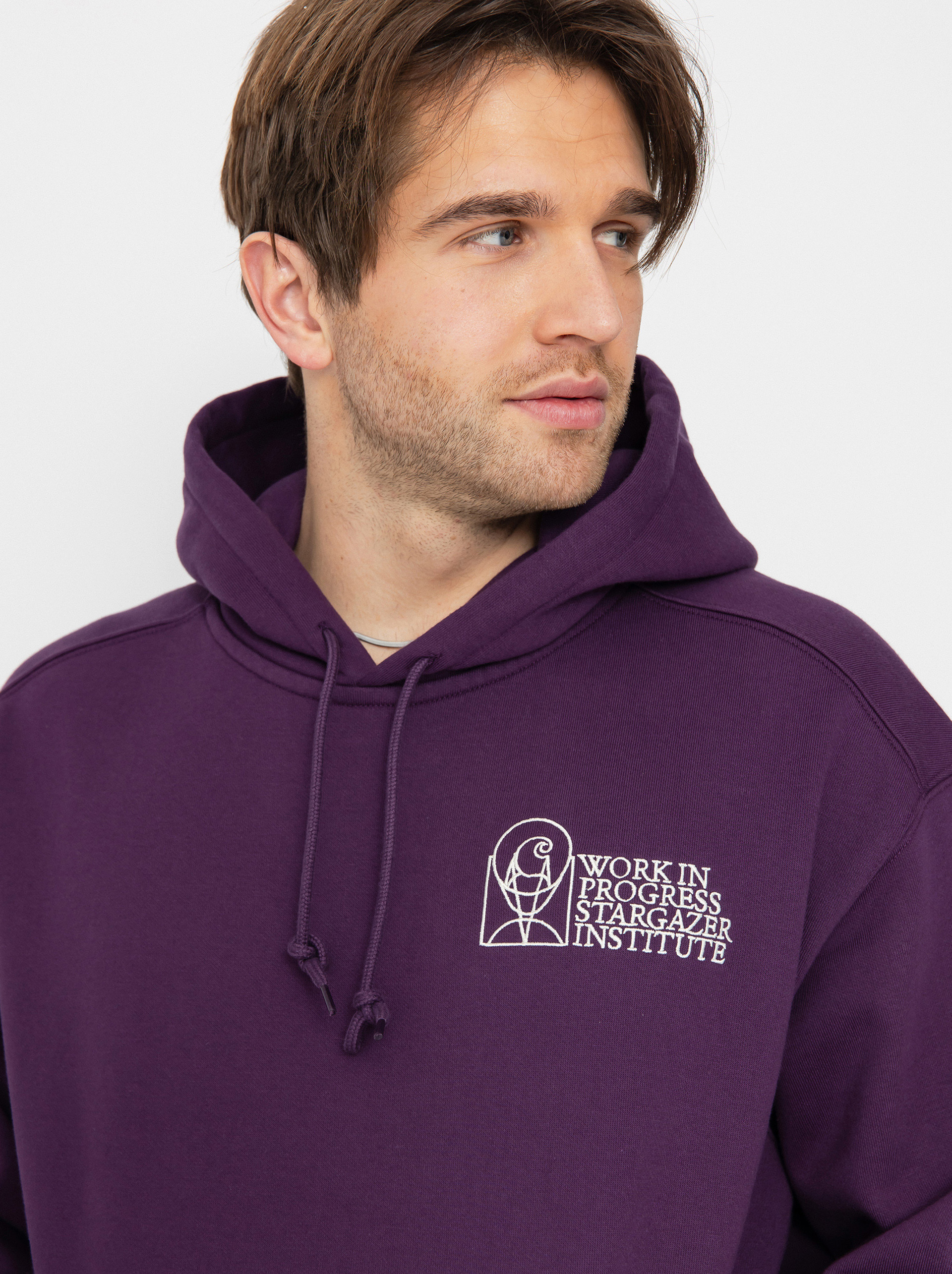 Carhartt WIP Stargazer HD Kapucnis pulóver (huckleberry/wax)