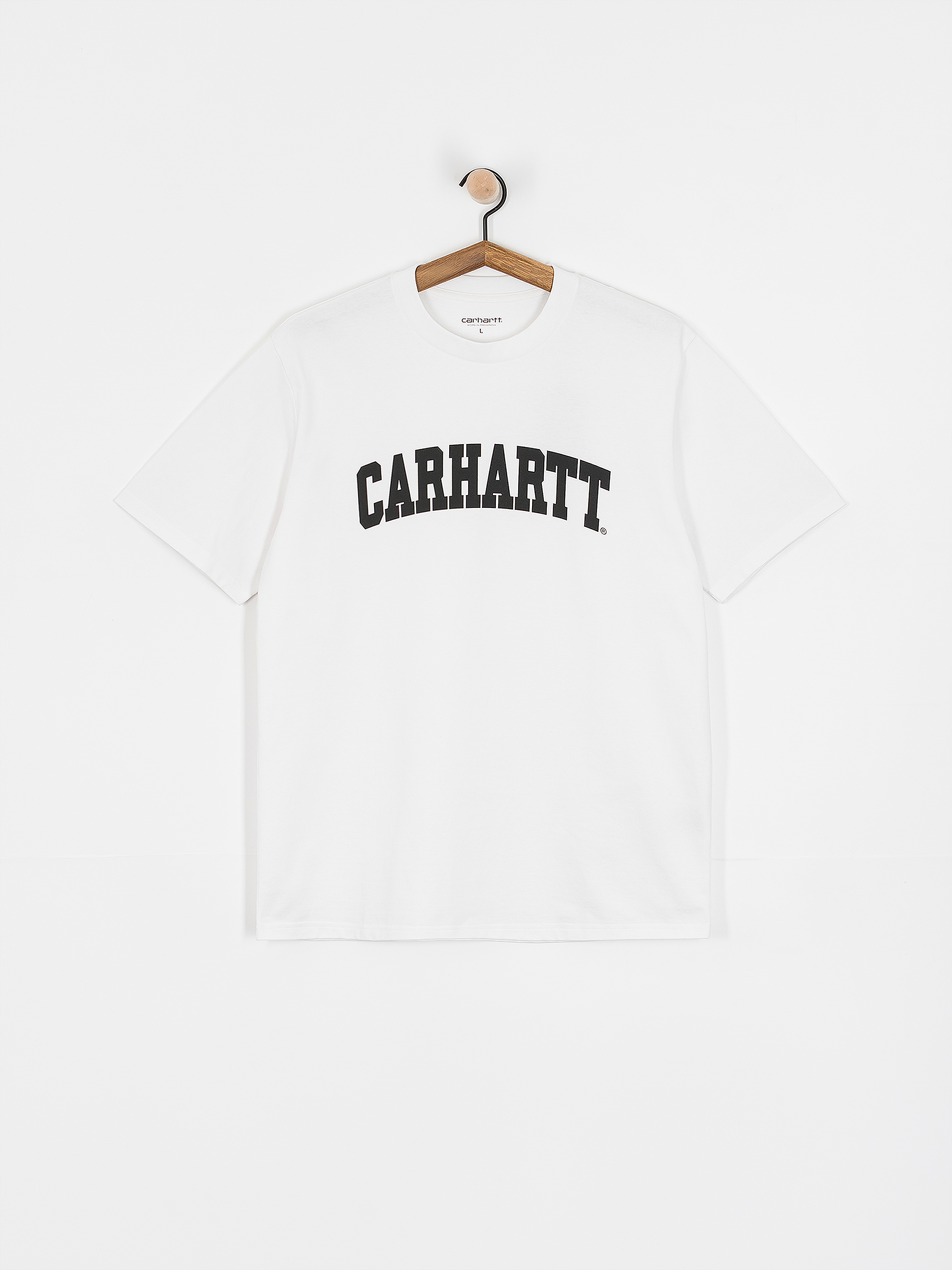 Carhartt WIP University Póló (white/black)