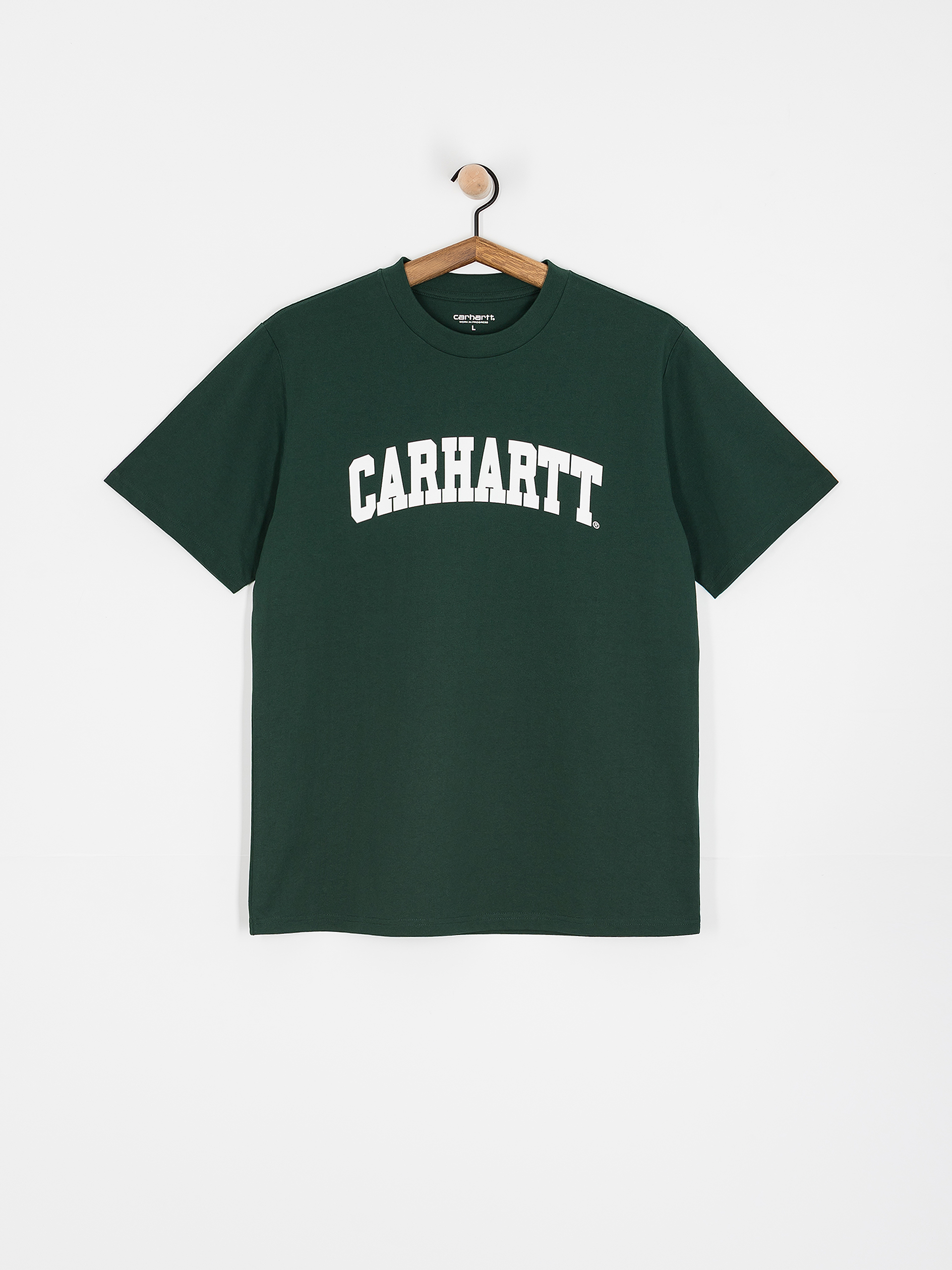 Carhartt WIP University Póló (conifer/white)