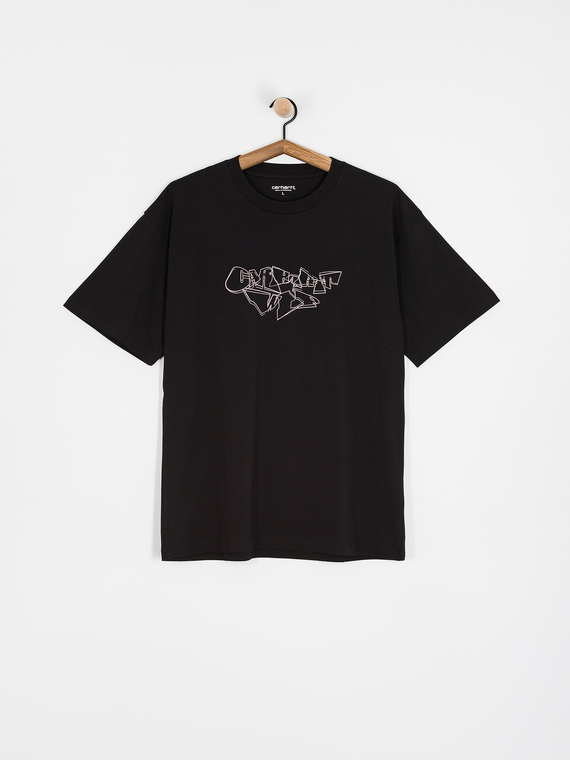 Carhartt WIP Screwed Up Script Póló (black)