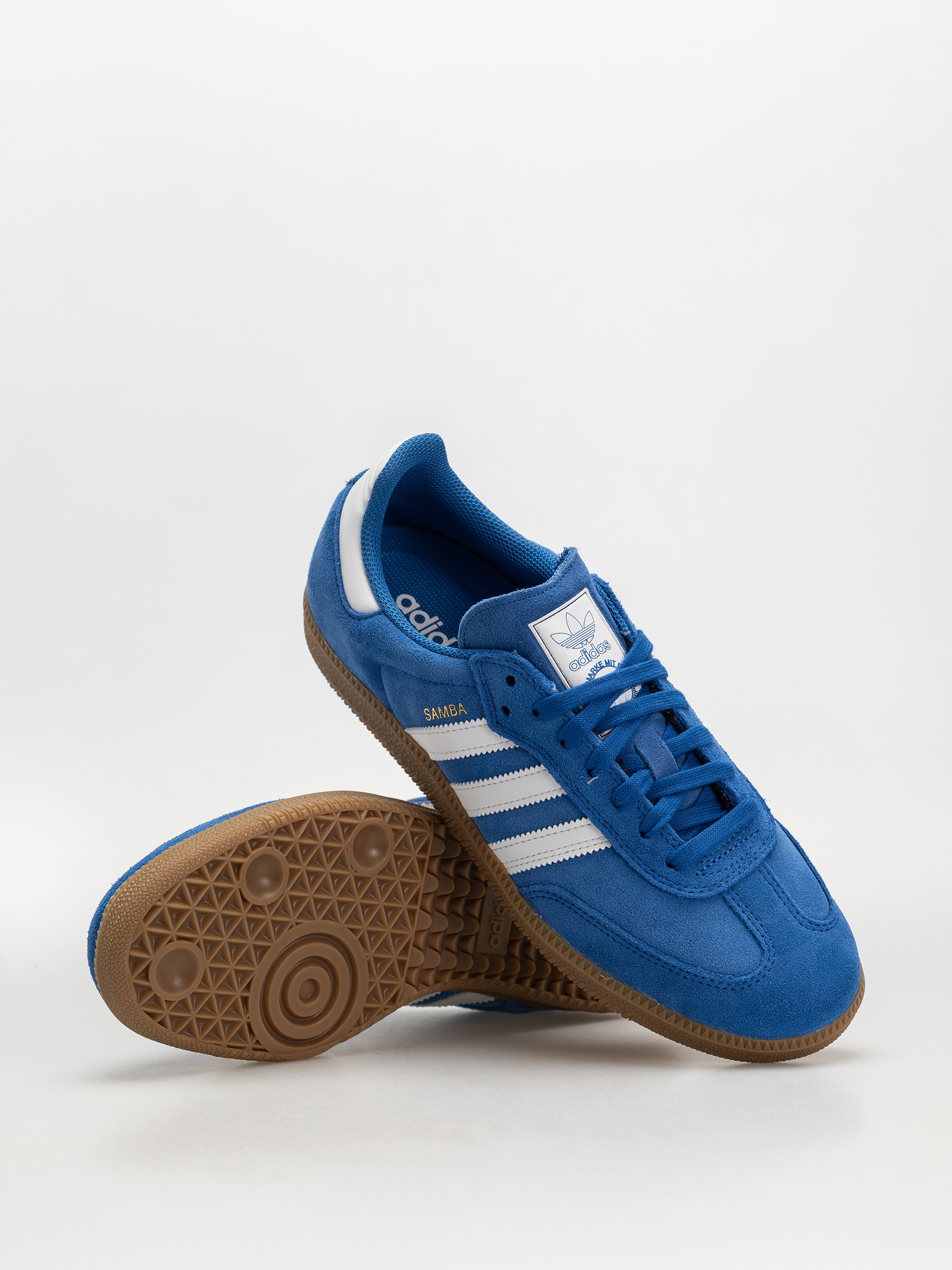 adidas Samba Adv Cipők (blubir/ftwwht/goldme)