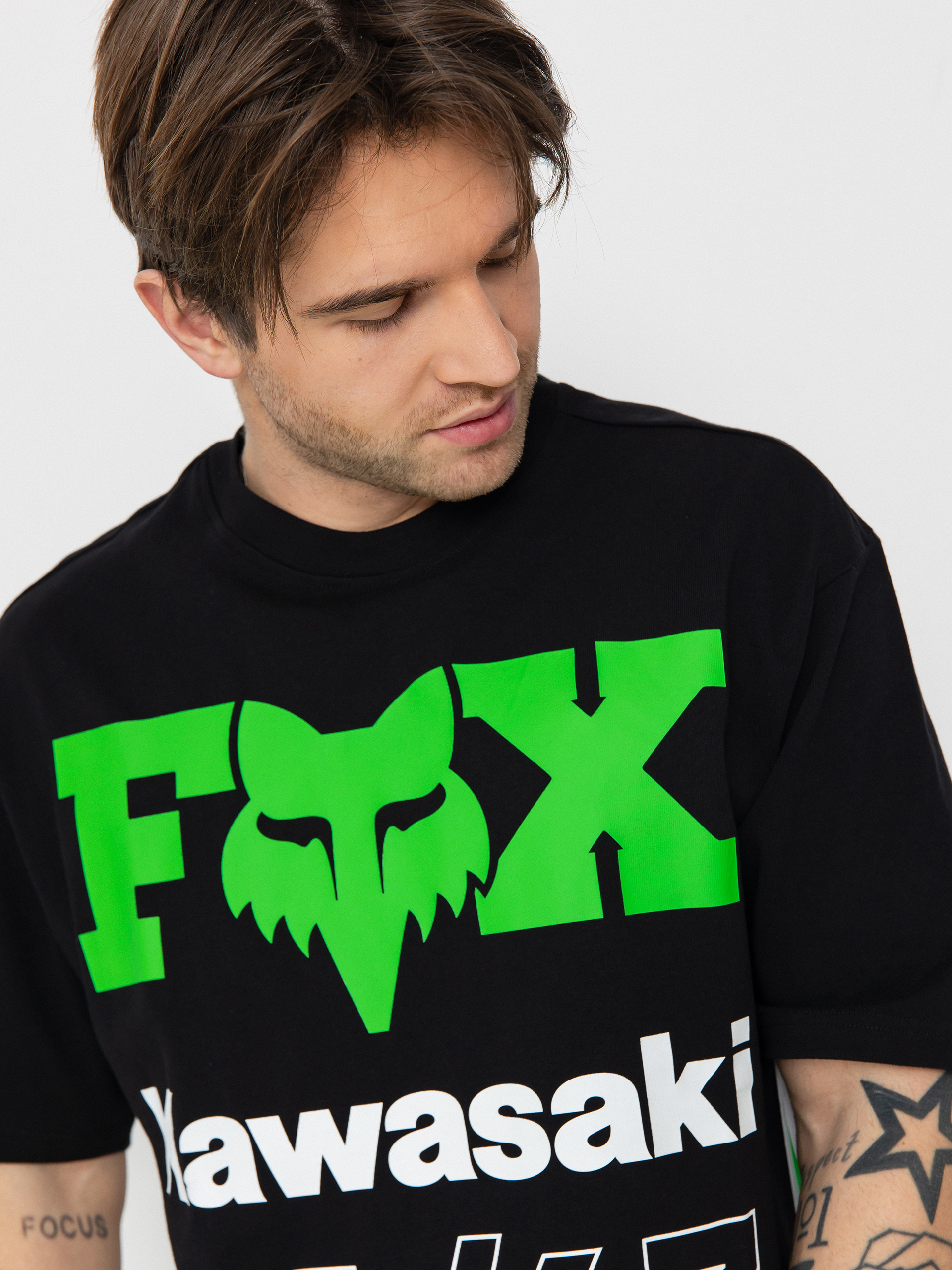 Póló Fox Kawi Oversized (black)
