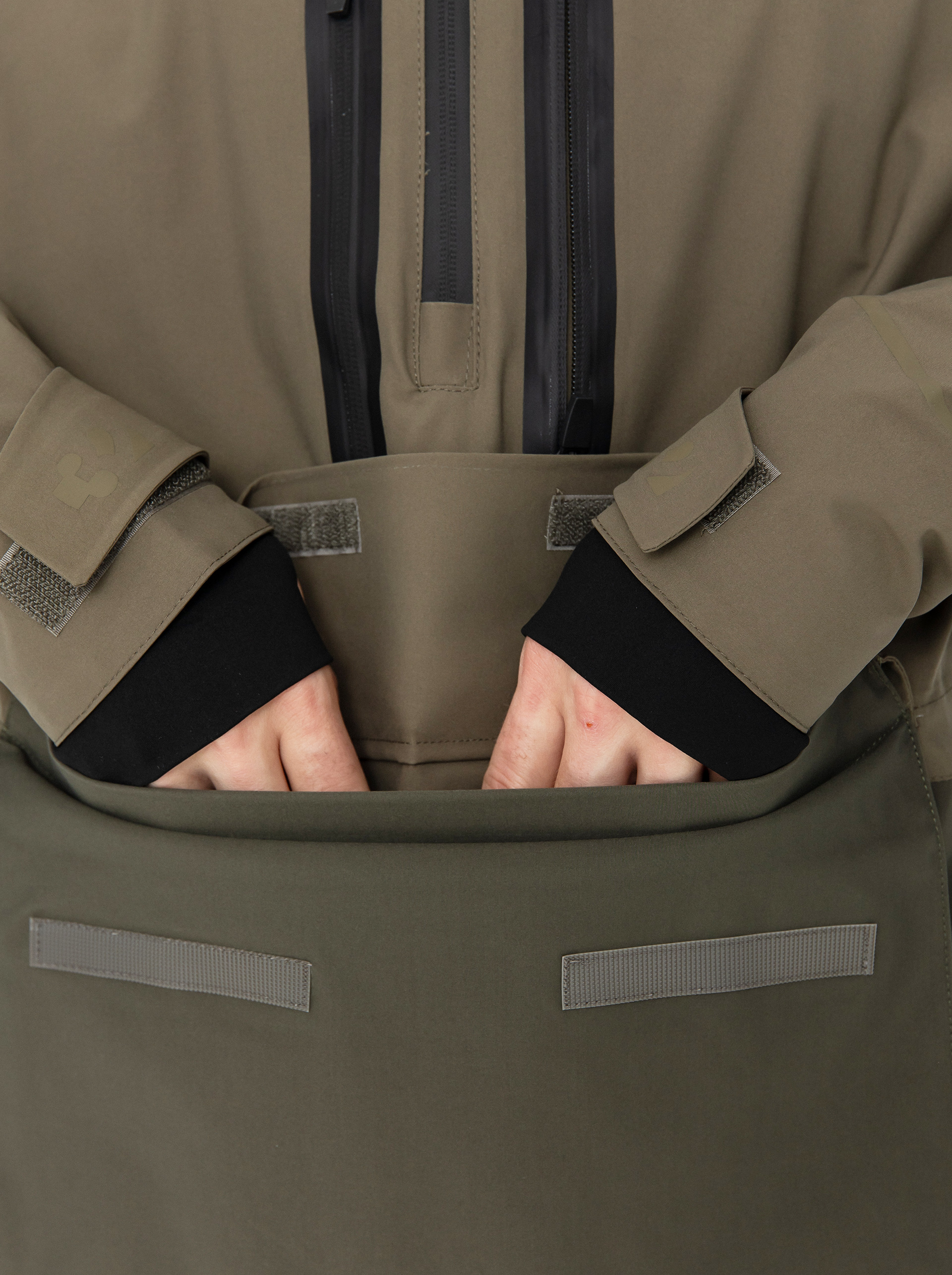 Férfi Snowboard dzseki ThirtyTwo Light Anorak (military)