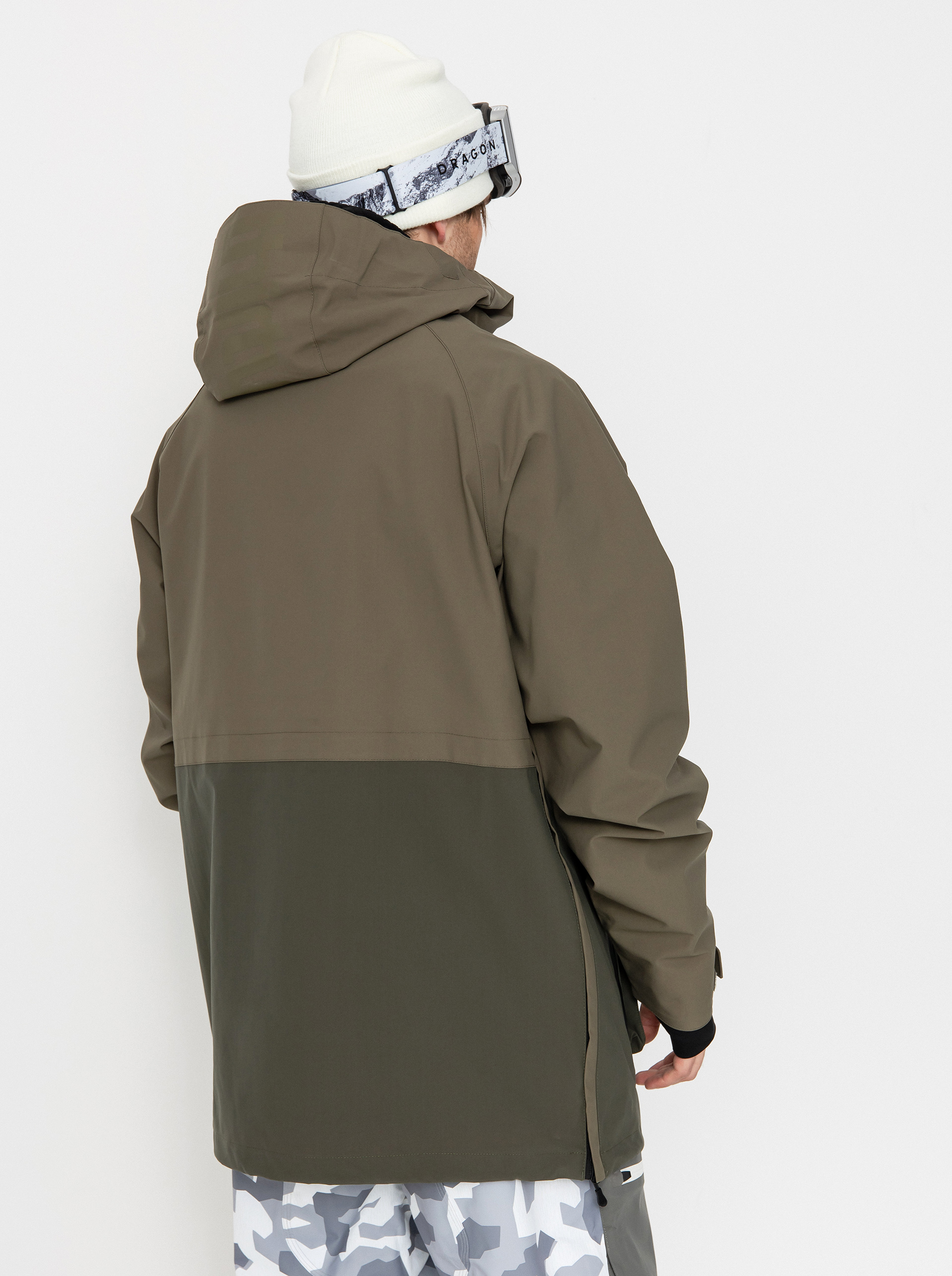 Férfi Snowboard dzseki ThirtyTwo Light Anorak (military)