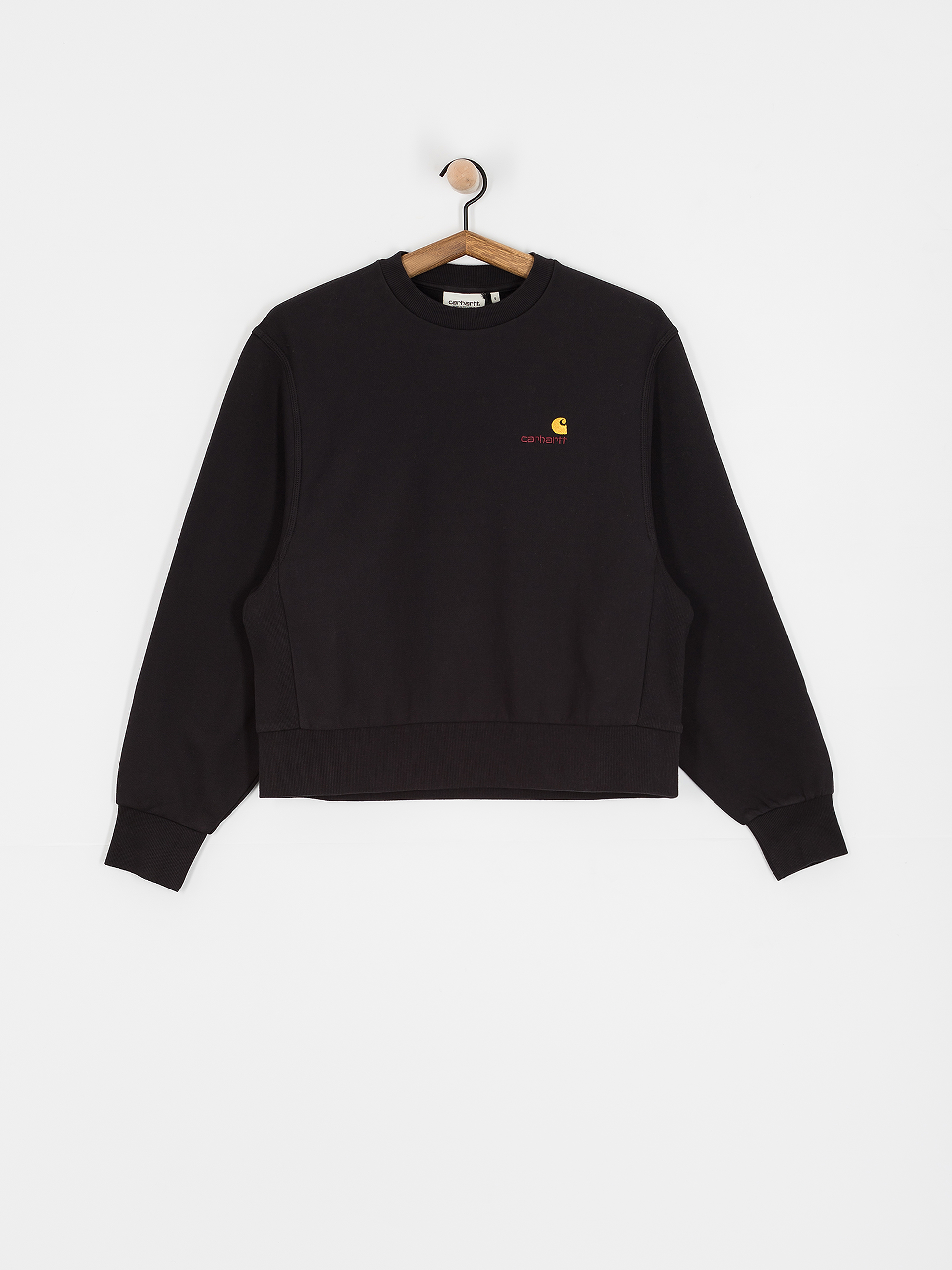 Carhartt WIP American Script Wmn Pulóver (black)