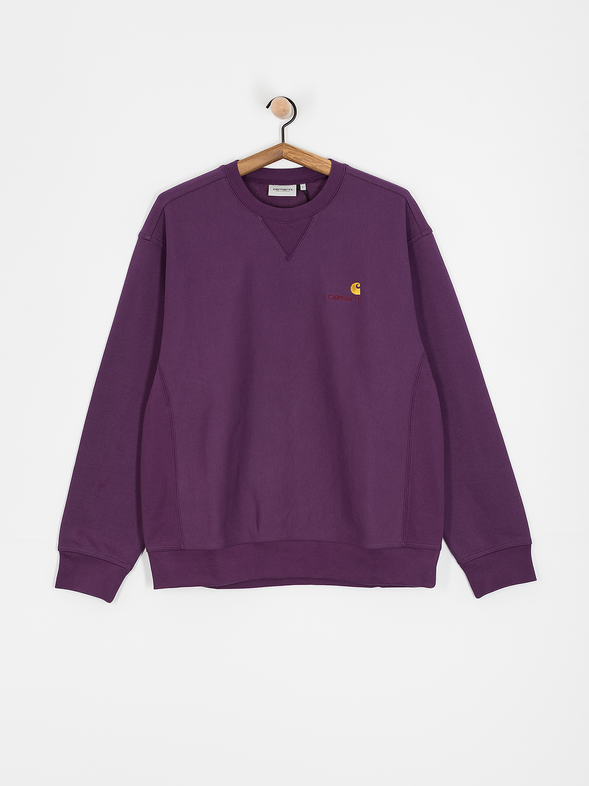 Carhartt WIP American Script Pulóver (huckleberry)