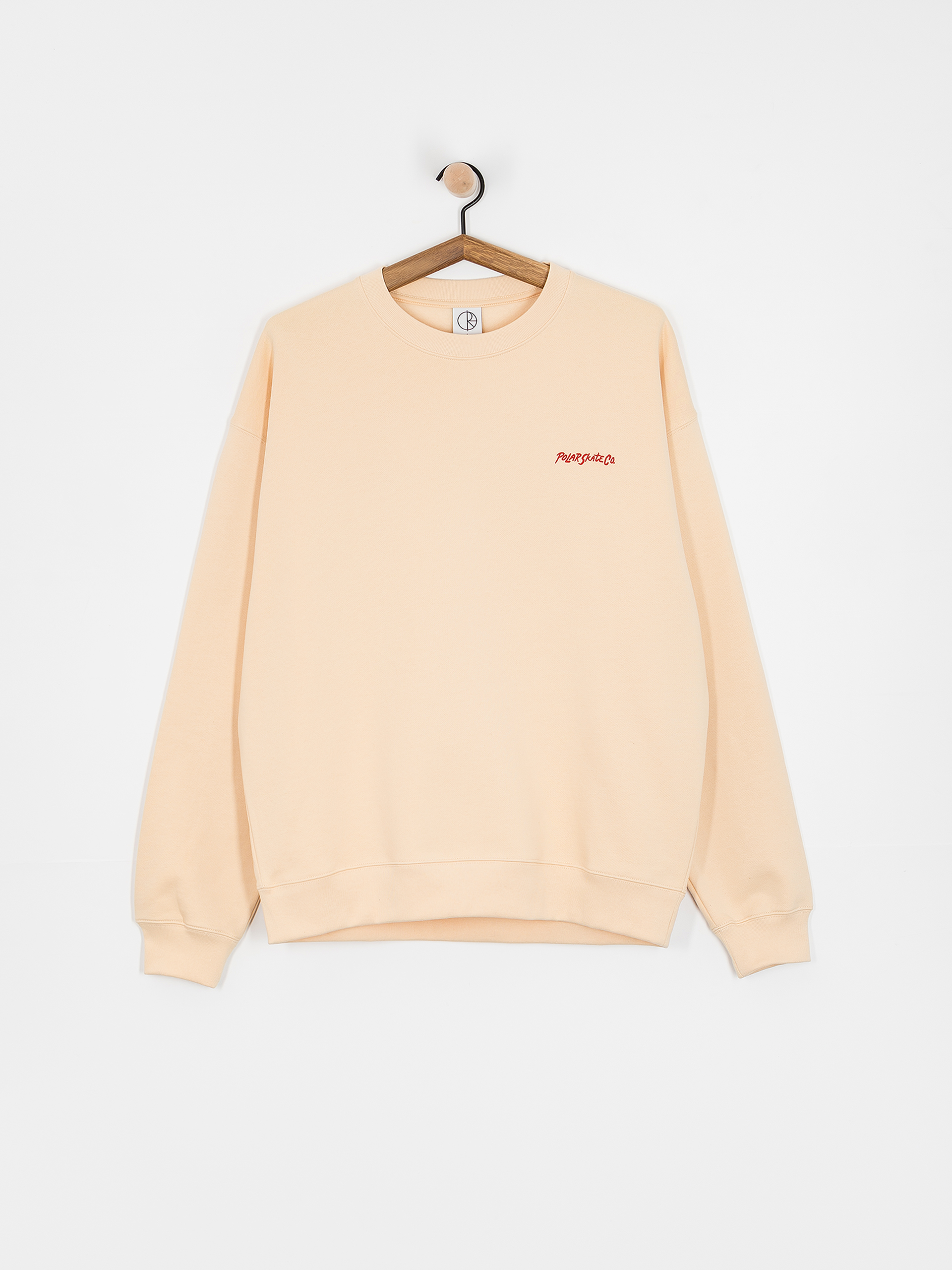 Polar Skate Dave Crewneck Pulóver (oatmeal)
