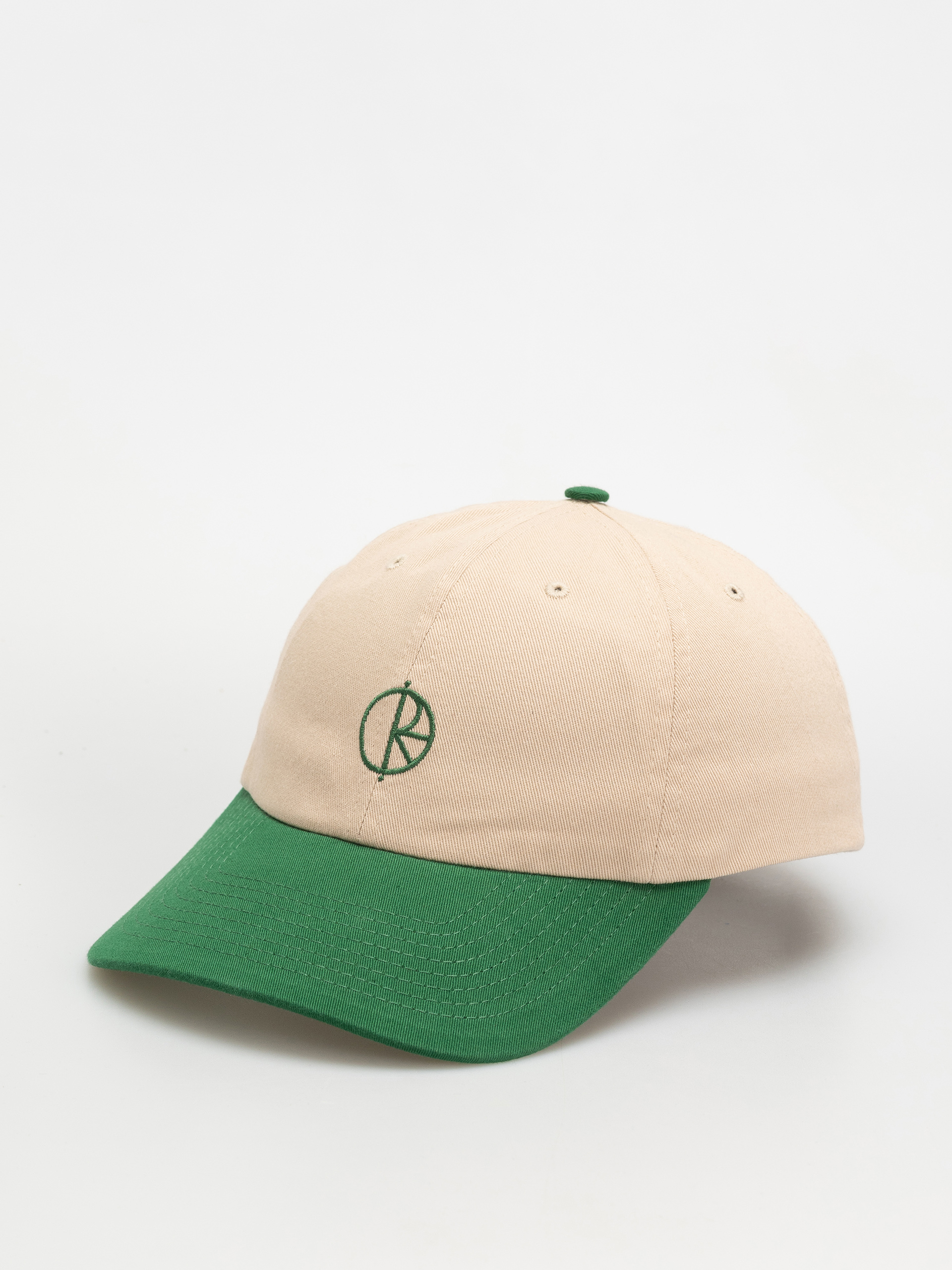 Polar Skate Sai Stroke Logo Baseball sapka (ecru/green)