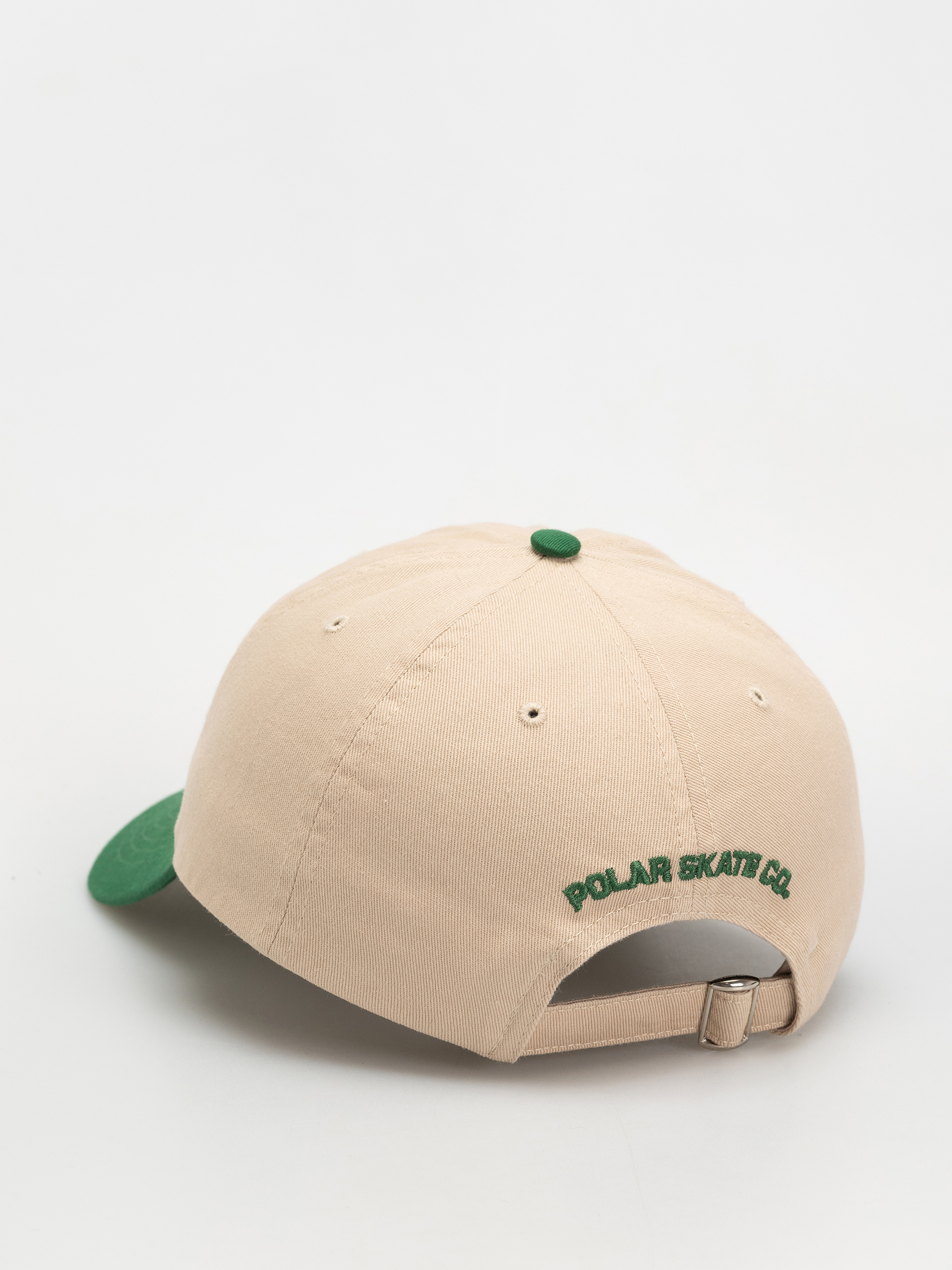 Polar Skate Sai Stroke Logo Baseball sapka (ecru/green)