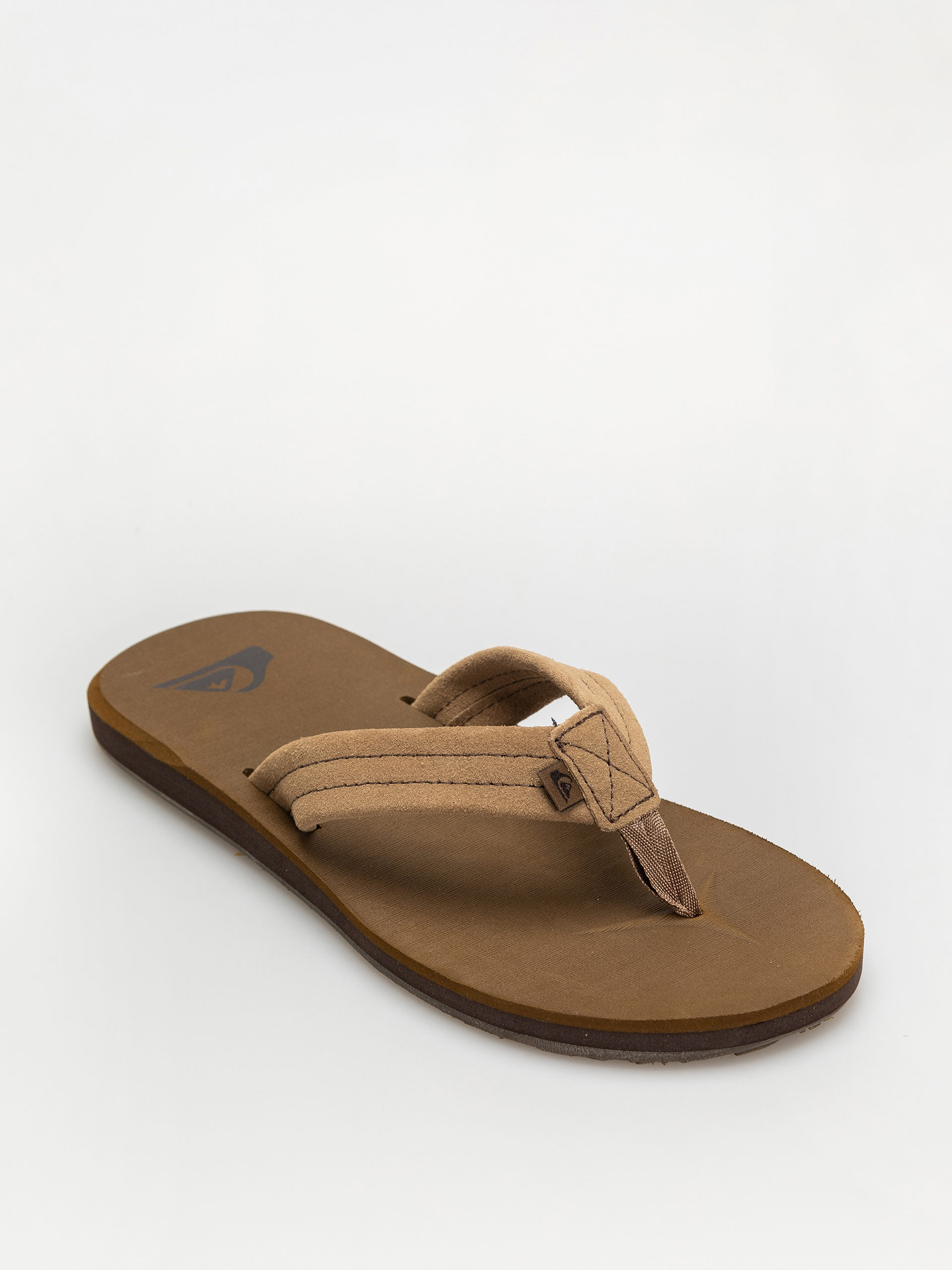Quiksilver Carver Suede Core Flip-flop papucsok (tan 1)
