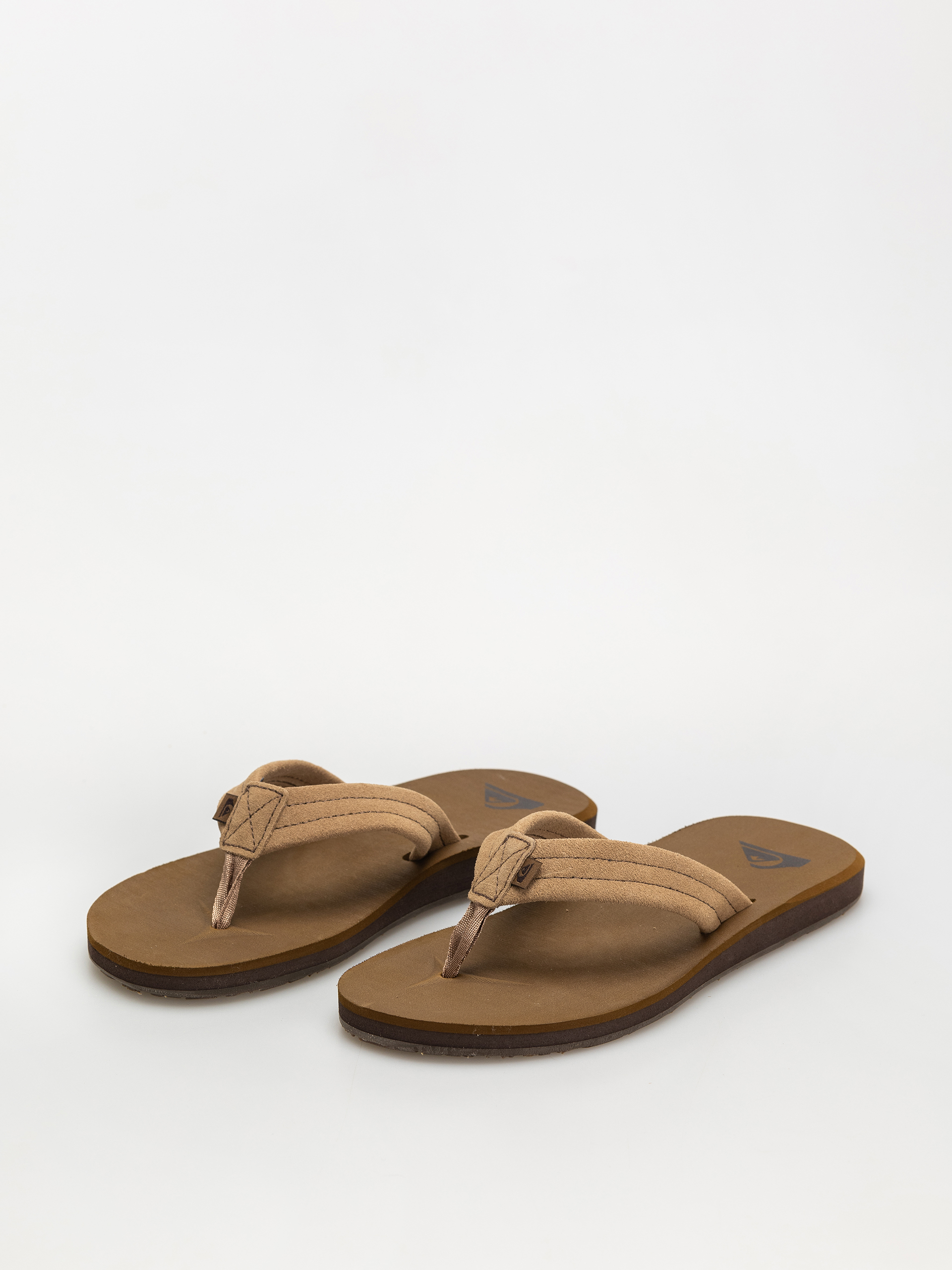 Quiksilver Carver Suede Core Flip-flop papucsok (tan 1)