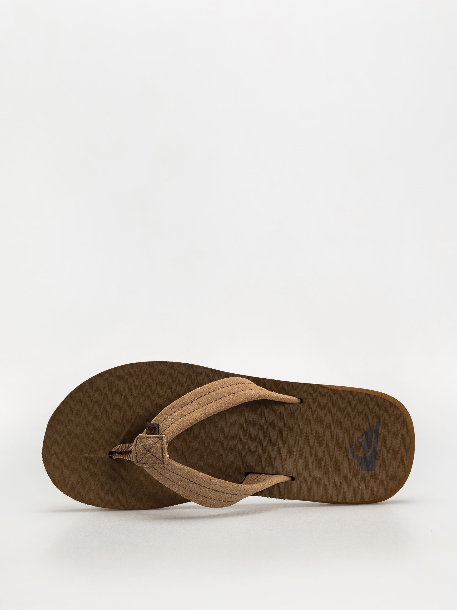 Quiksilver Carver Suede Core Flip-flop papucsok (tan 1)
