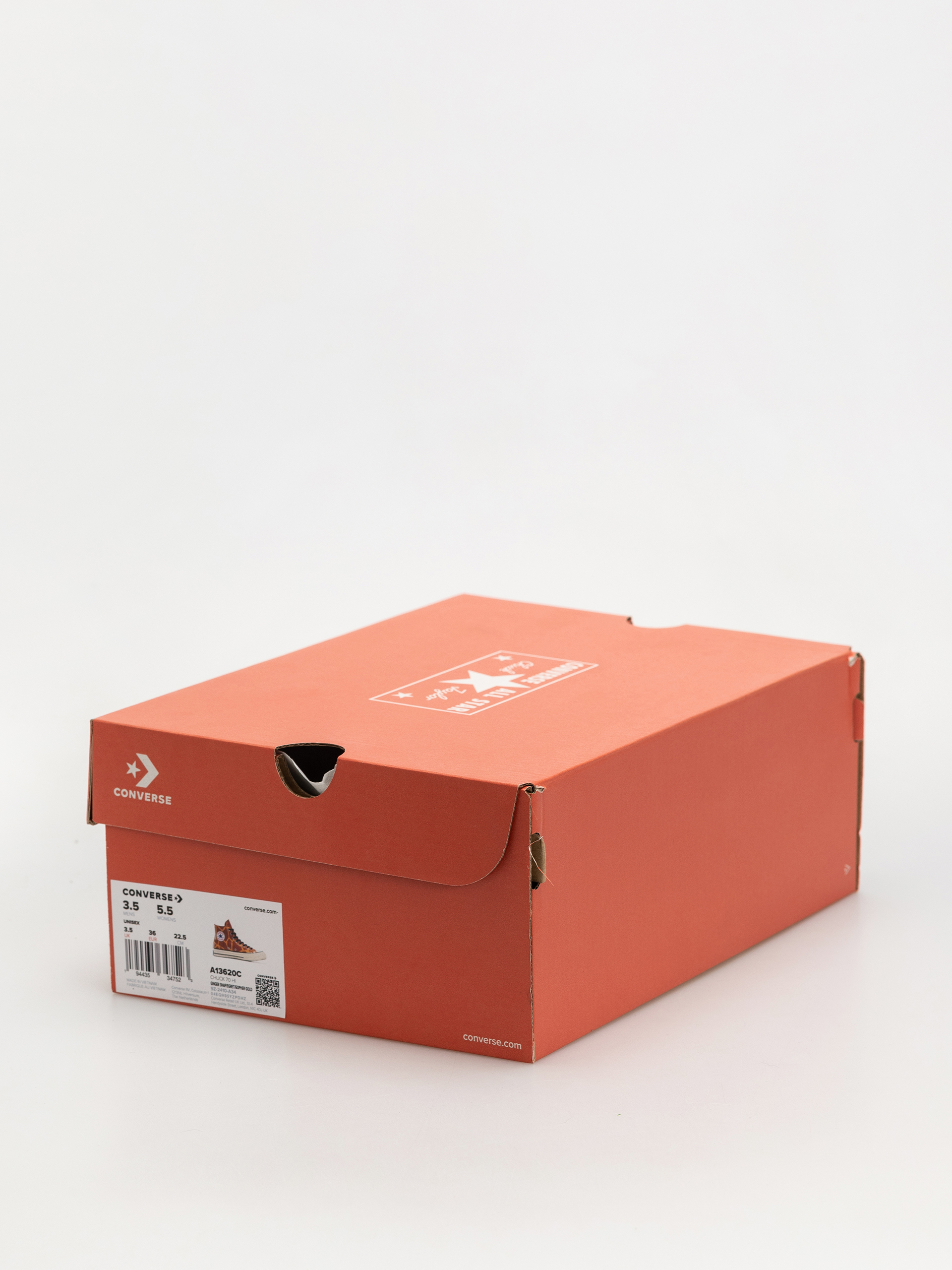 Tornacipők Converse Chuck 70 Hi (ginger snap/egret/gopher gold)