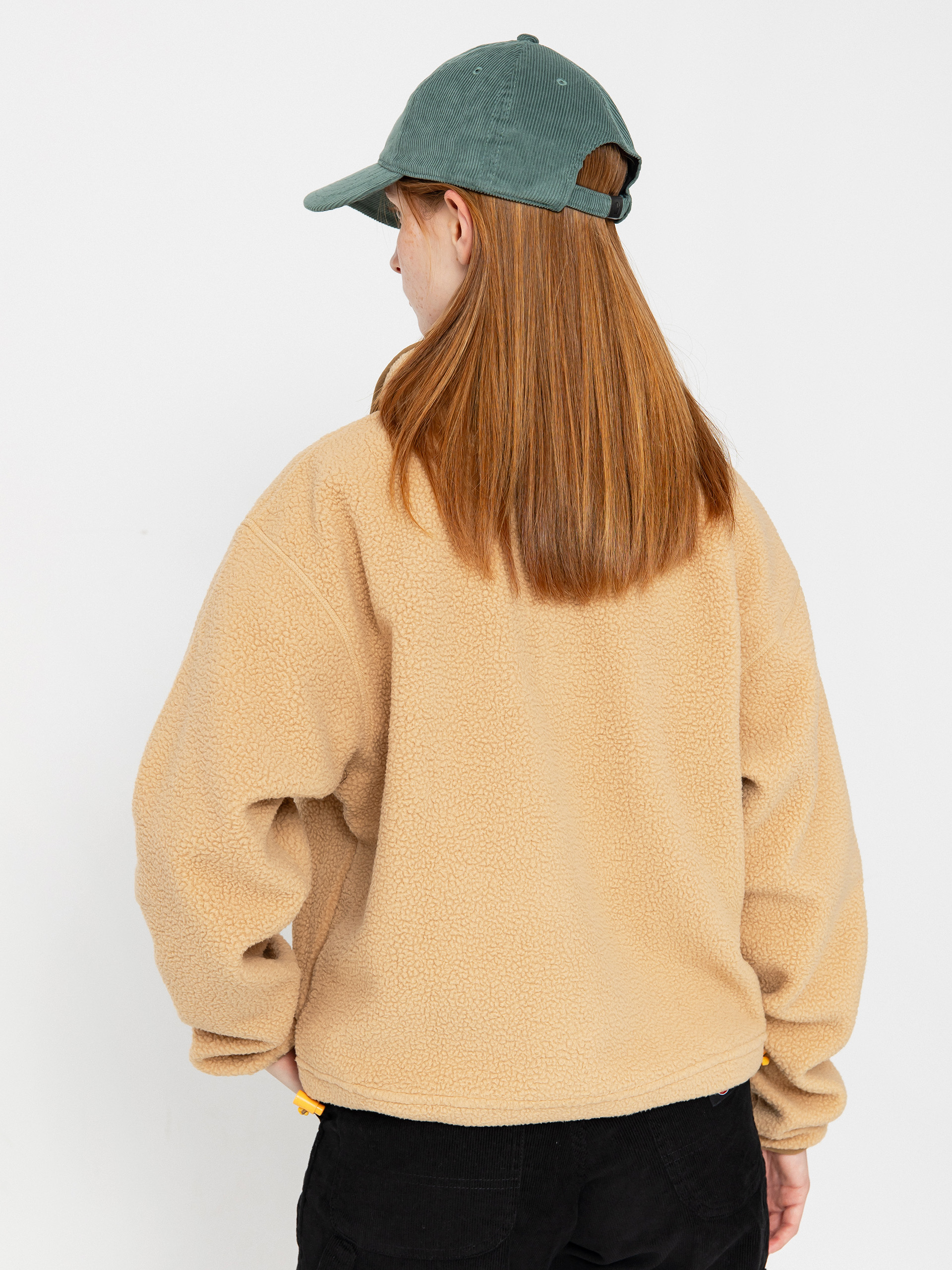 Női Columbia Helvetia II Cropped Half Snap Polár pulóver (canoe)