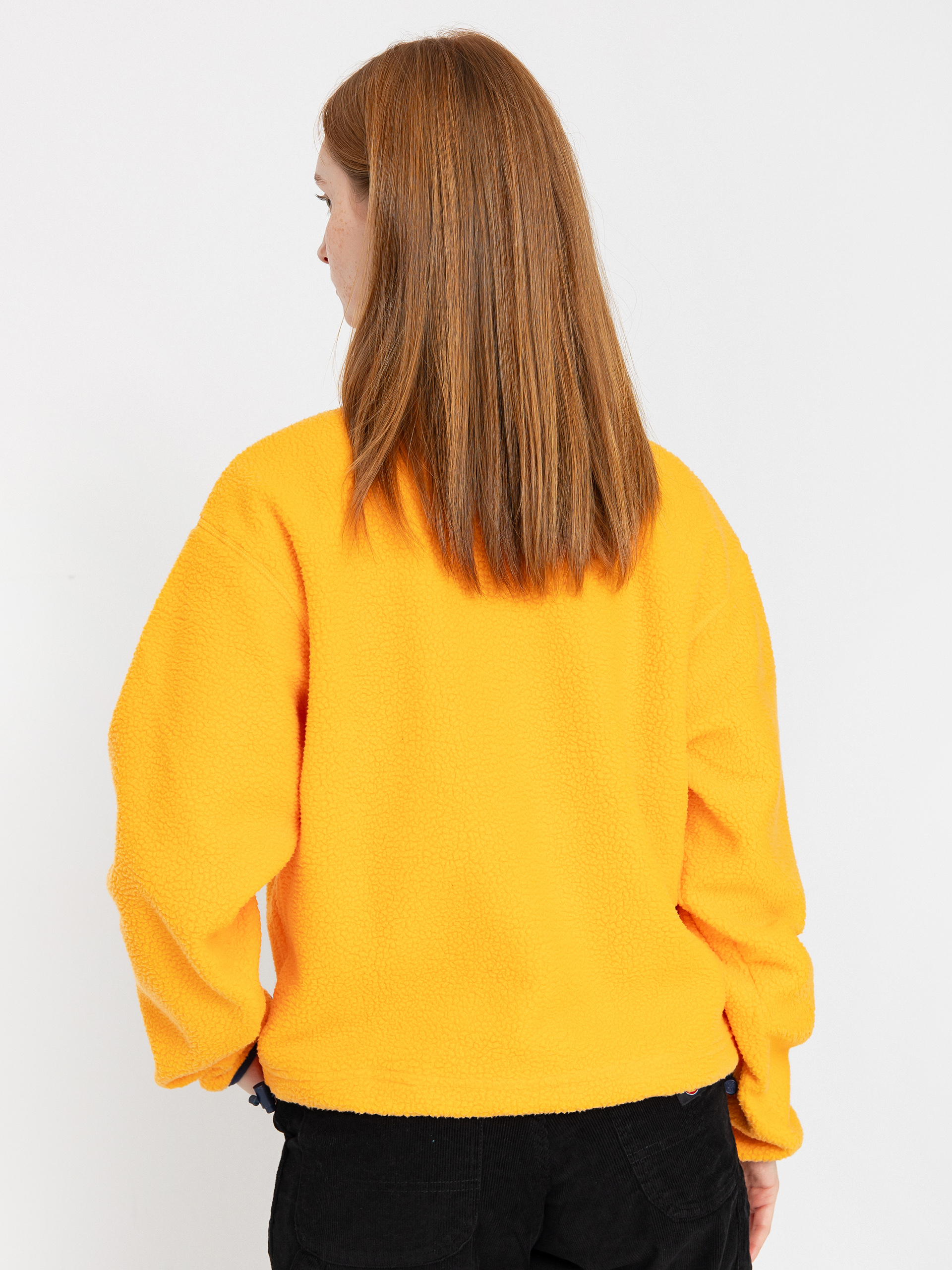 Női Columbia Helvetia II Cropped Half Snap Polár pulóver (summer orange)