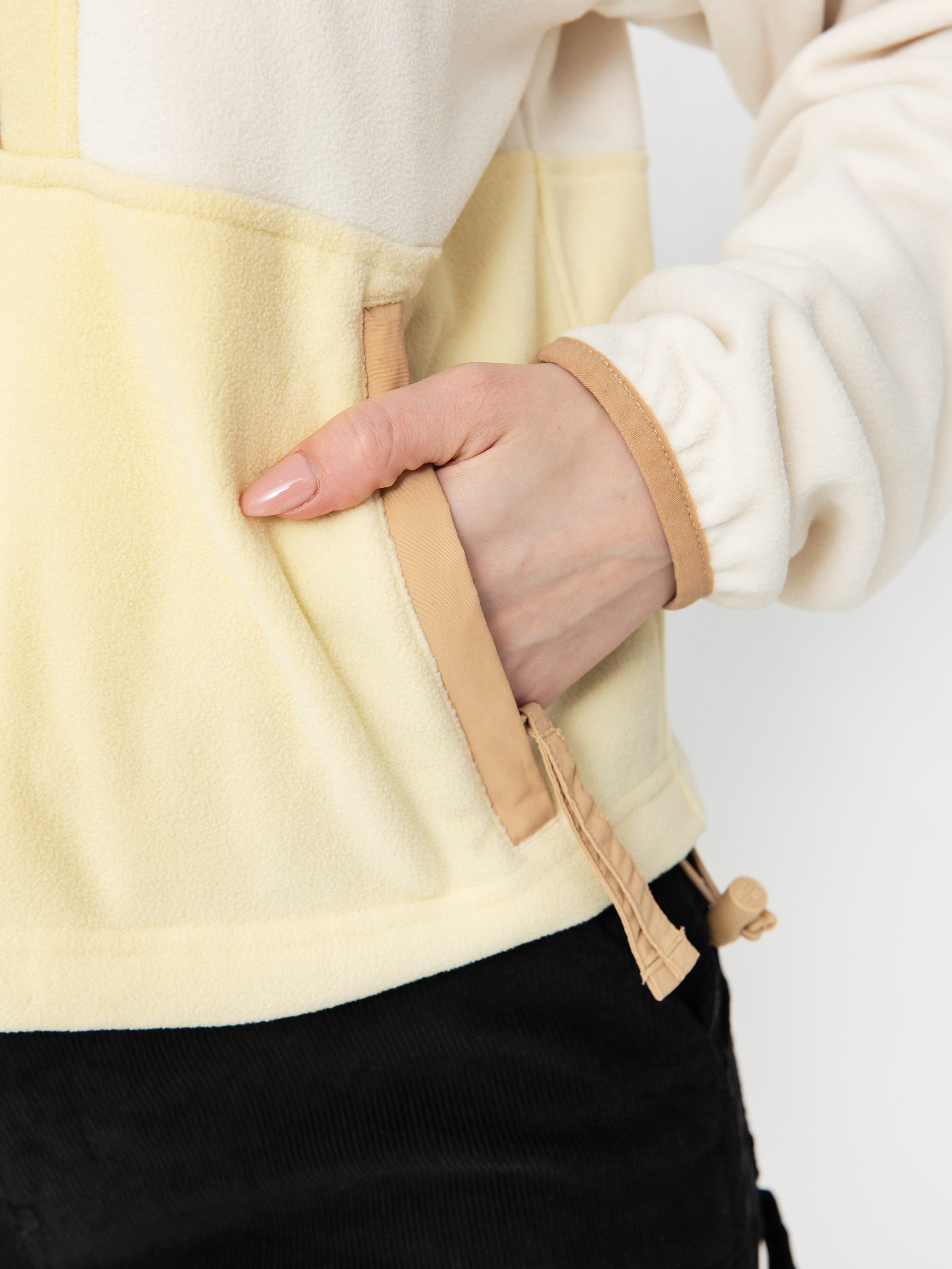 Női Columbia Backbowl II Full Zip Polár pulóver (chalk/lemon wa)