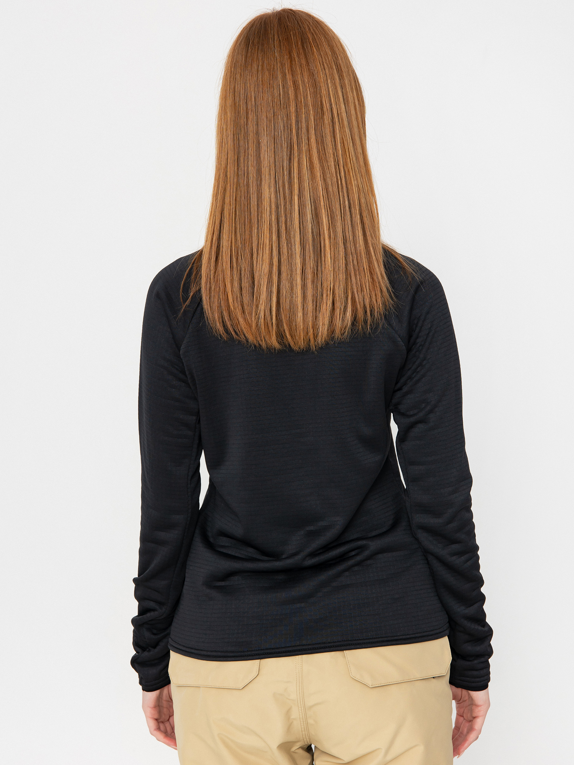 Női Thermo pulóver Volcom Gridlock Crew (black)