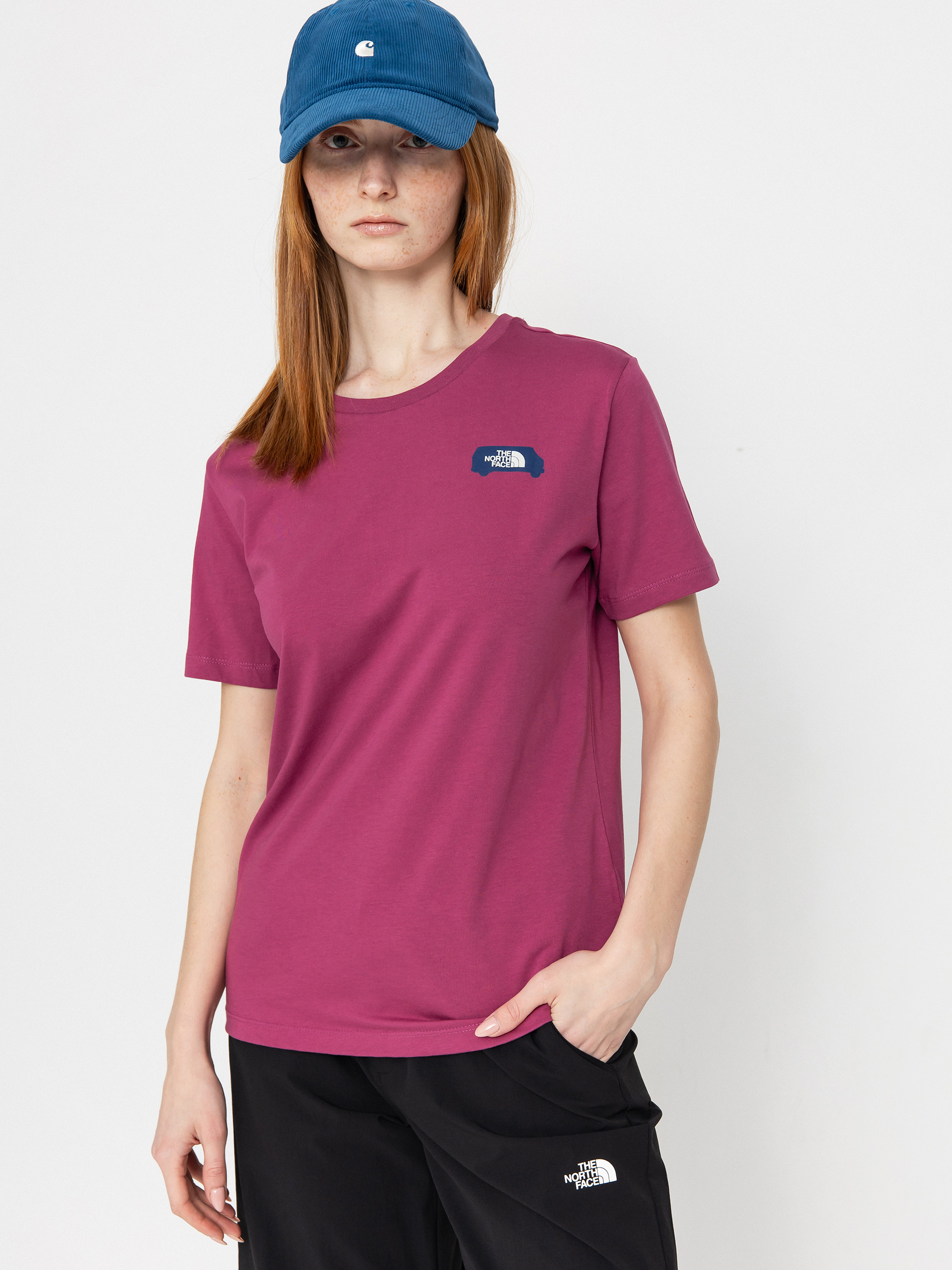 The North Face Outdoor Graphic Wmn Póló (cyber berry)