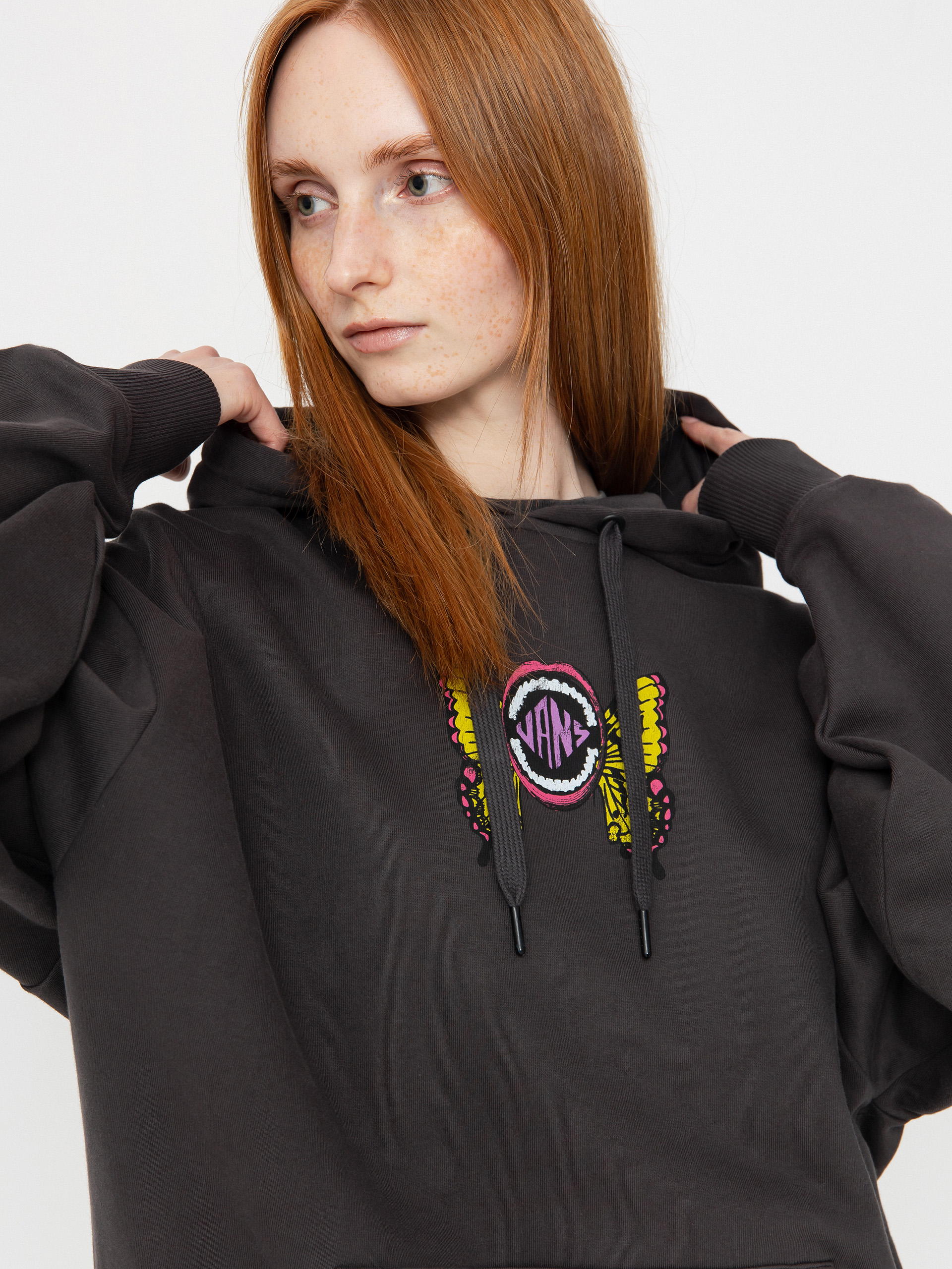 Vans Ethereal Os HD Wmn Kapucnis pulóver (black)