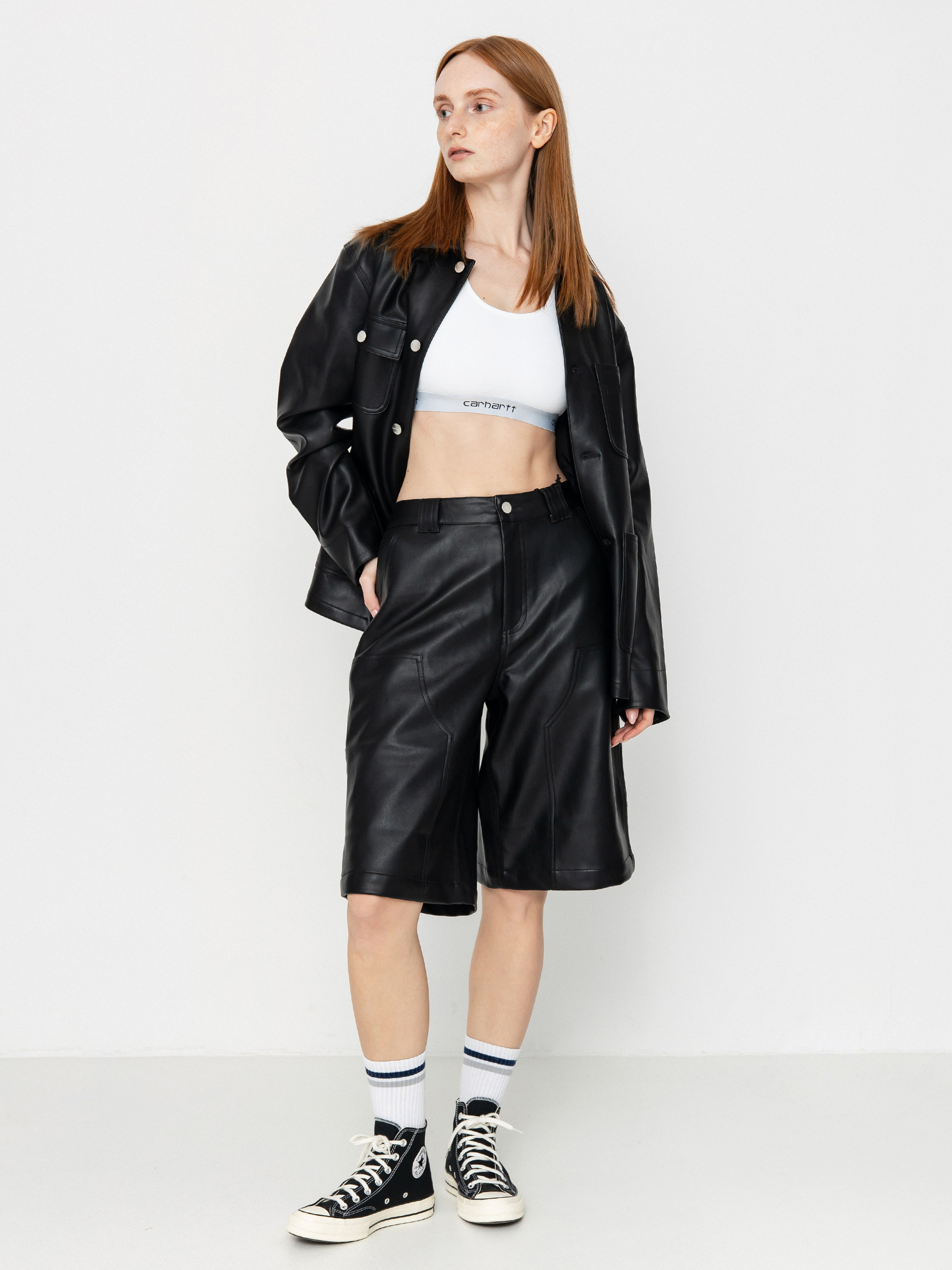 Rövidnadrág Carhartt WIP Norwich DK Wmn