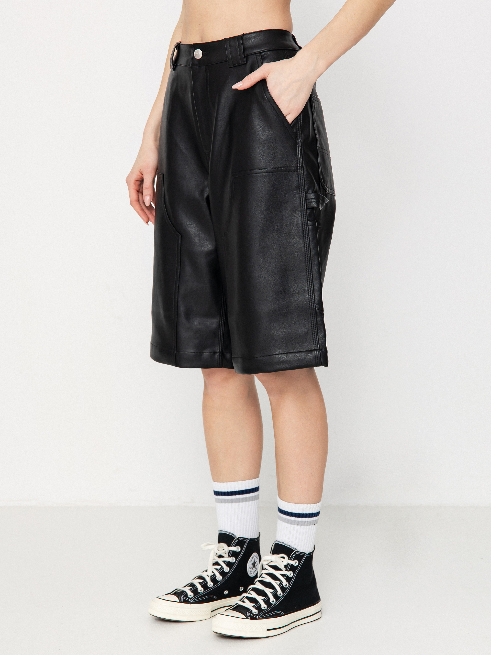 Rövidnadrág Carhartt WIP Norwich DK Wmn (black)