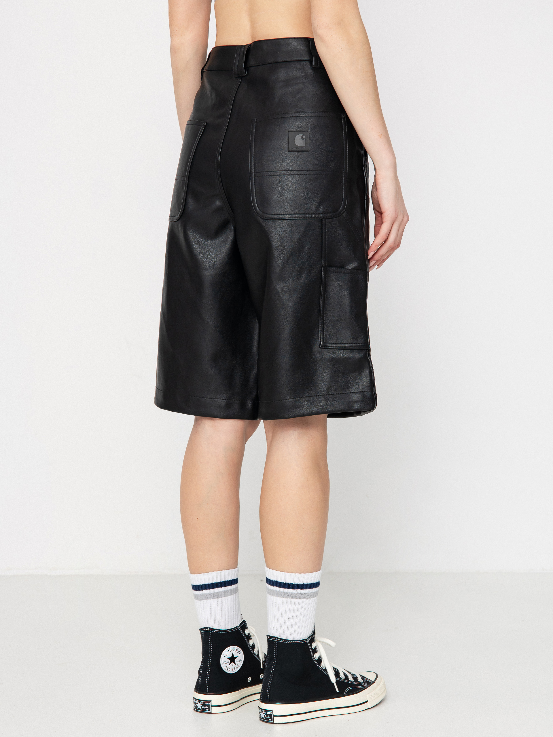 Rövidnadrág Carhartt WIP Norwich DK Wmn (black)