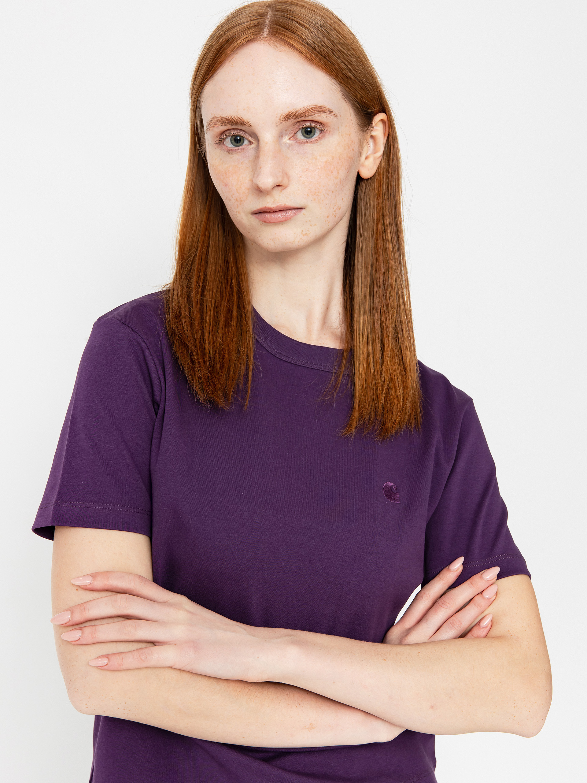 Carhartt WIP Luca Wmn Póló (huckleberry)