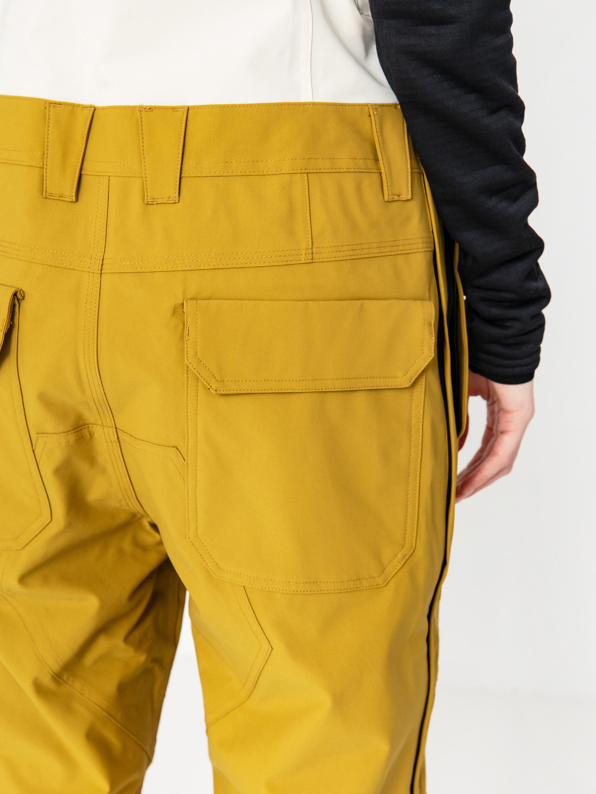 Női Snowboard nadrág ThirtyTwo Basement Bib (tan)