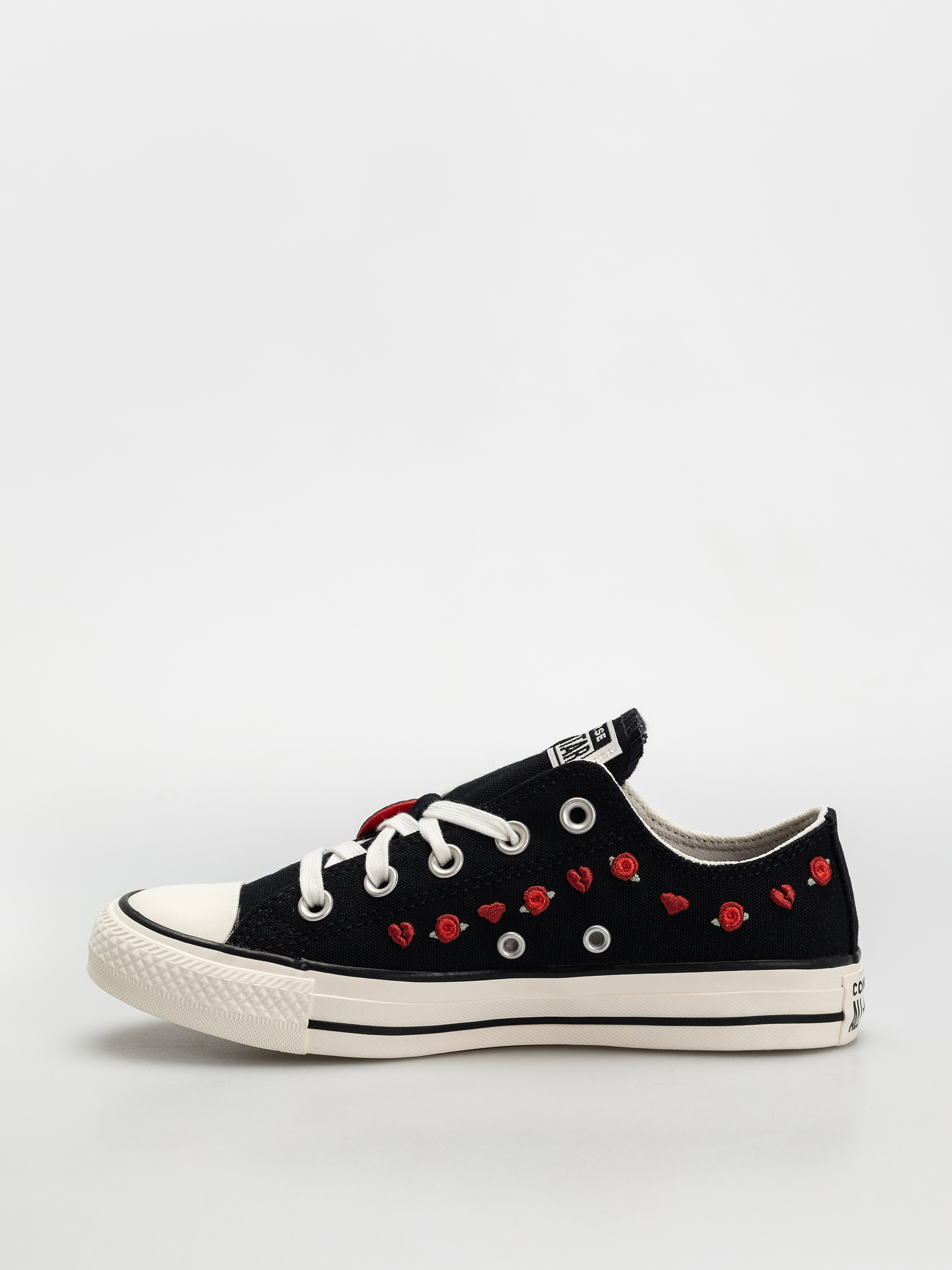 Converse Chuck Taylor All Star Ox Wmn Tornacipők (black/red/egret)
