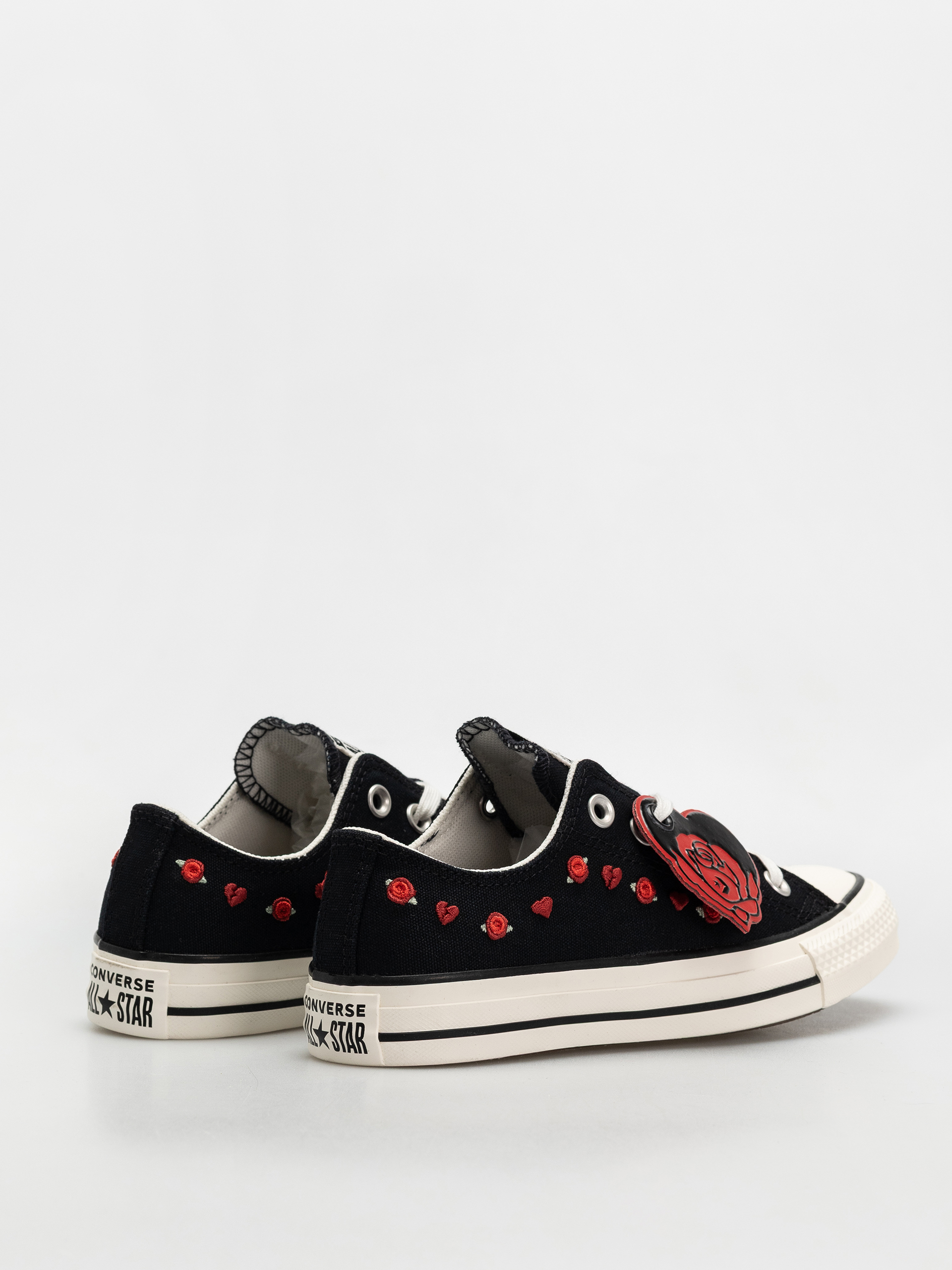 Converse Chuck Taylor All Star Ox Wmn Tornacipők (black/red/egret)