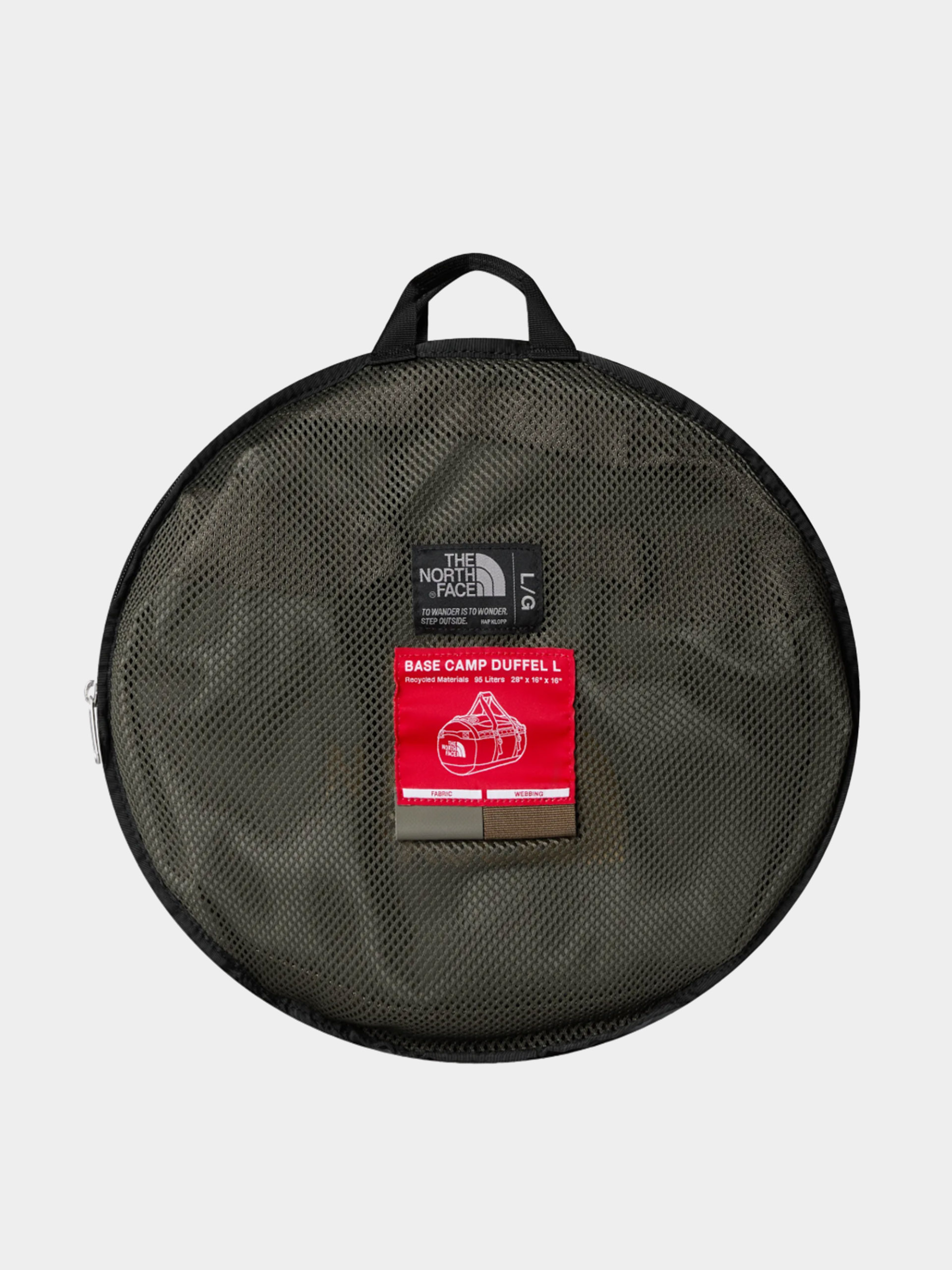 Táska The North Face Base Camp Duffel L (new taupe green smokey)