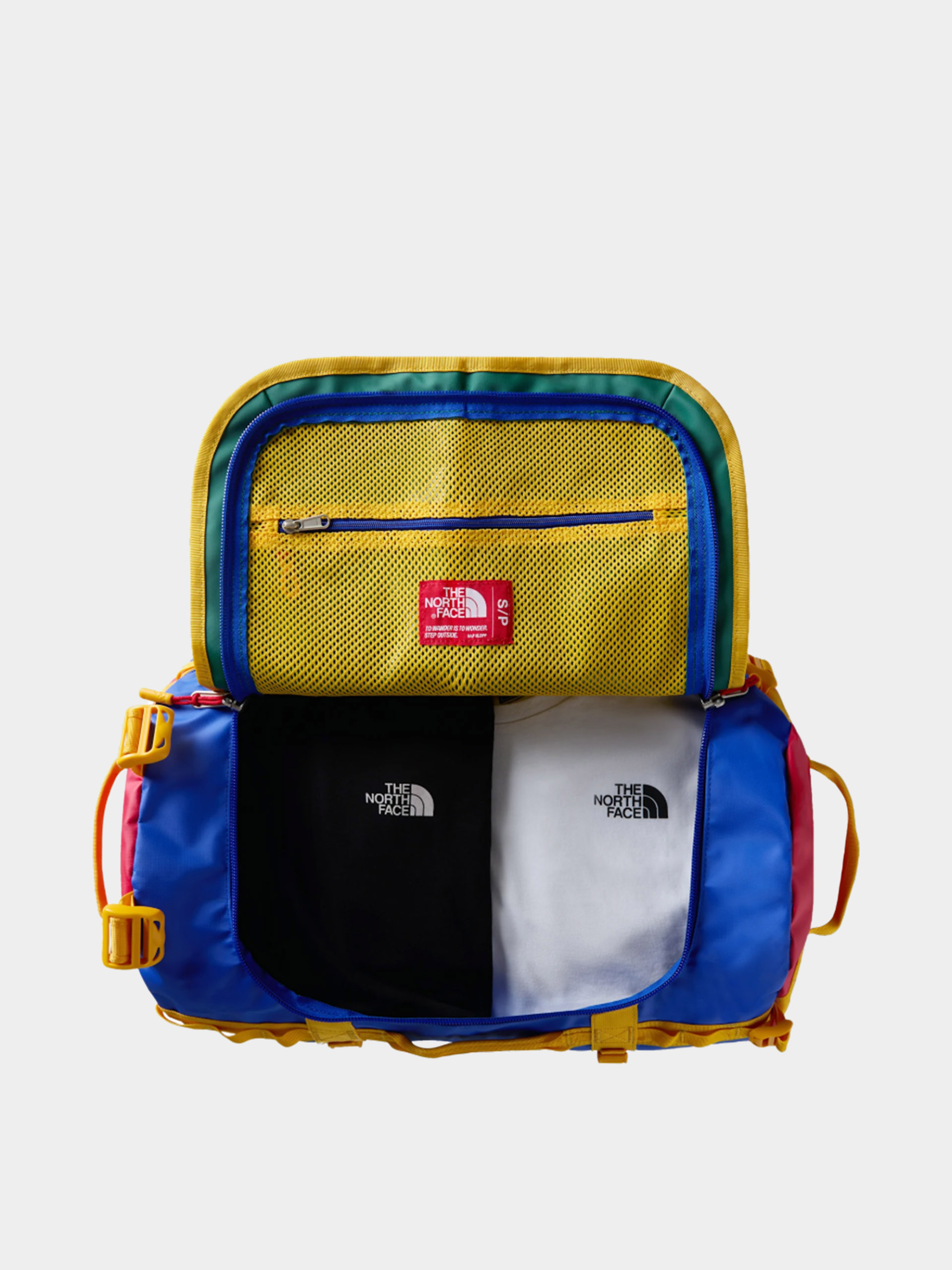 Táska The North Face Base Camp Duffel S (tnf blue/tnf red/summit)