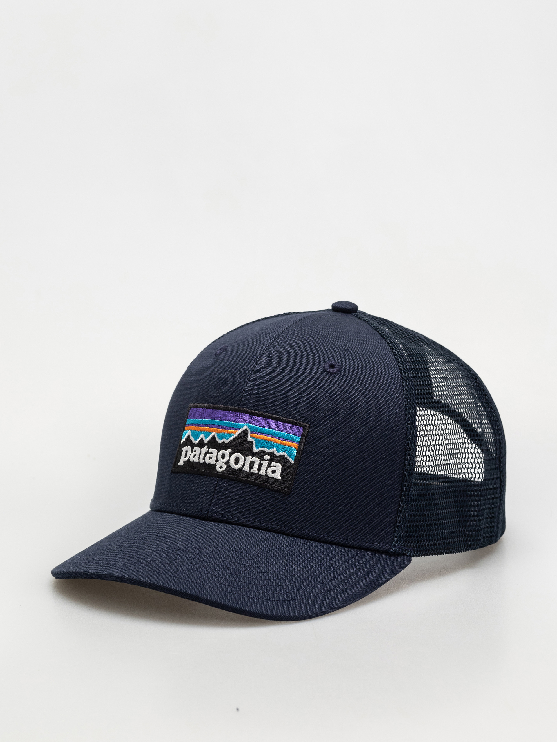 Patagonia P 6 Logo Trucker Baseball sapka (new navy)