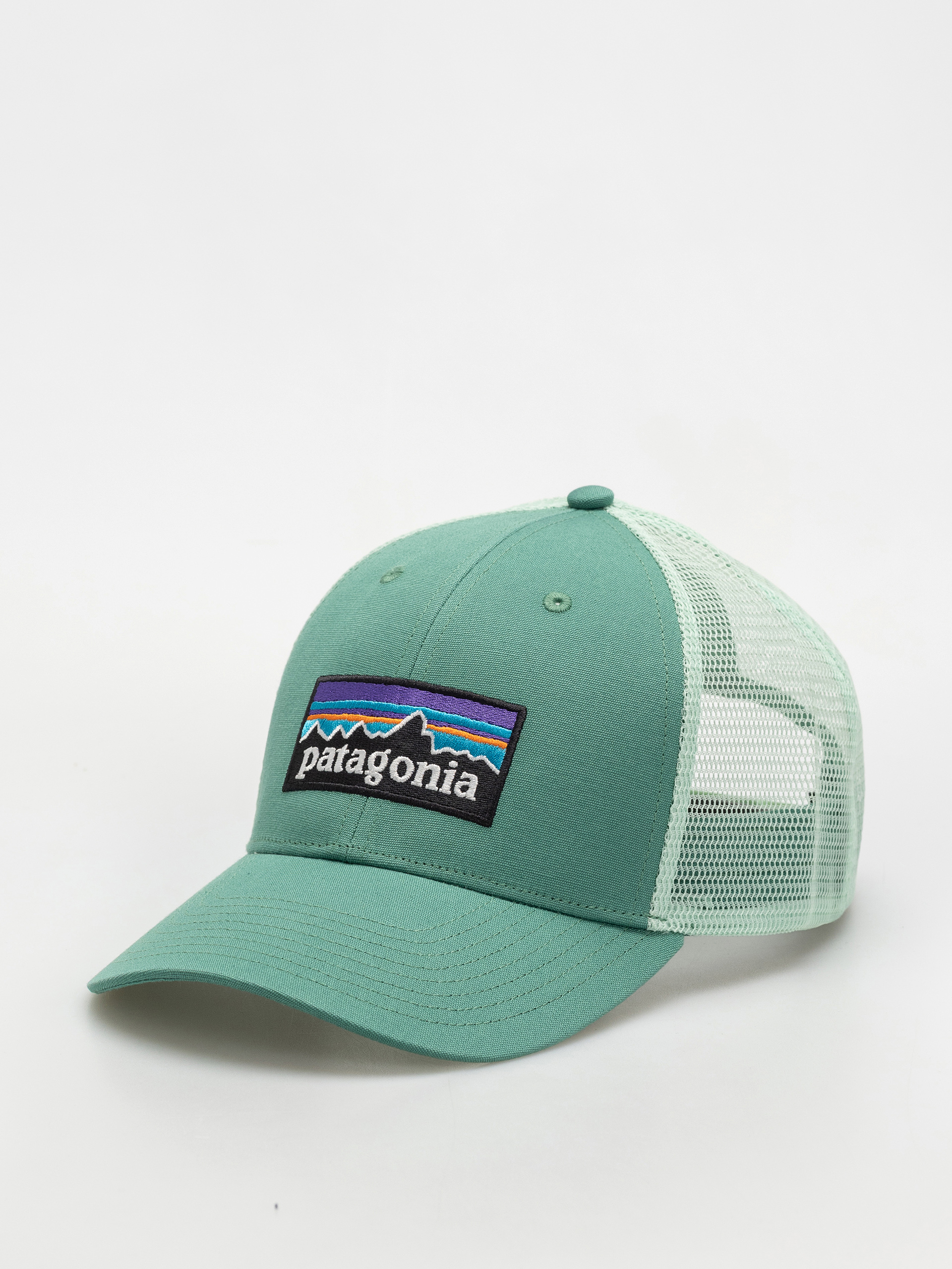 Patagonia P 6 Logo LoPro Trucker Baseball sapka (heartleaf green)