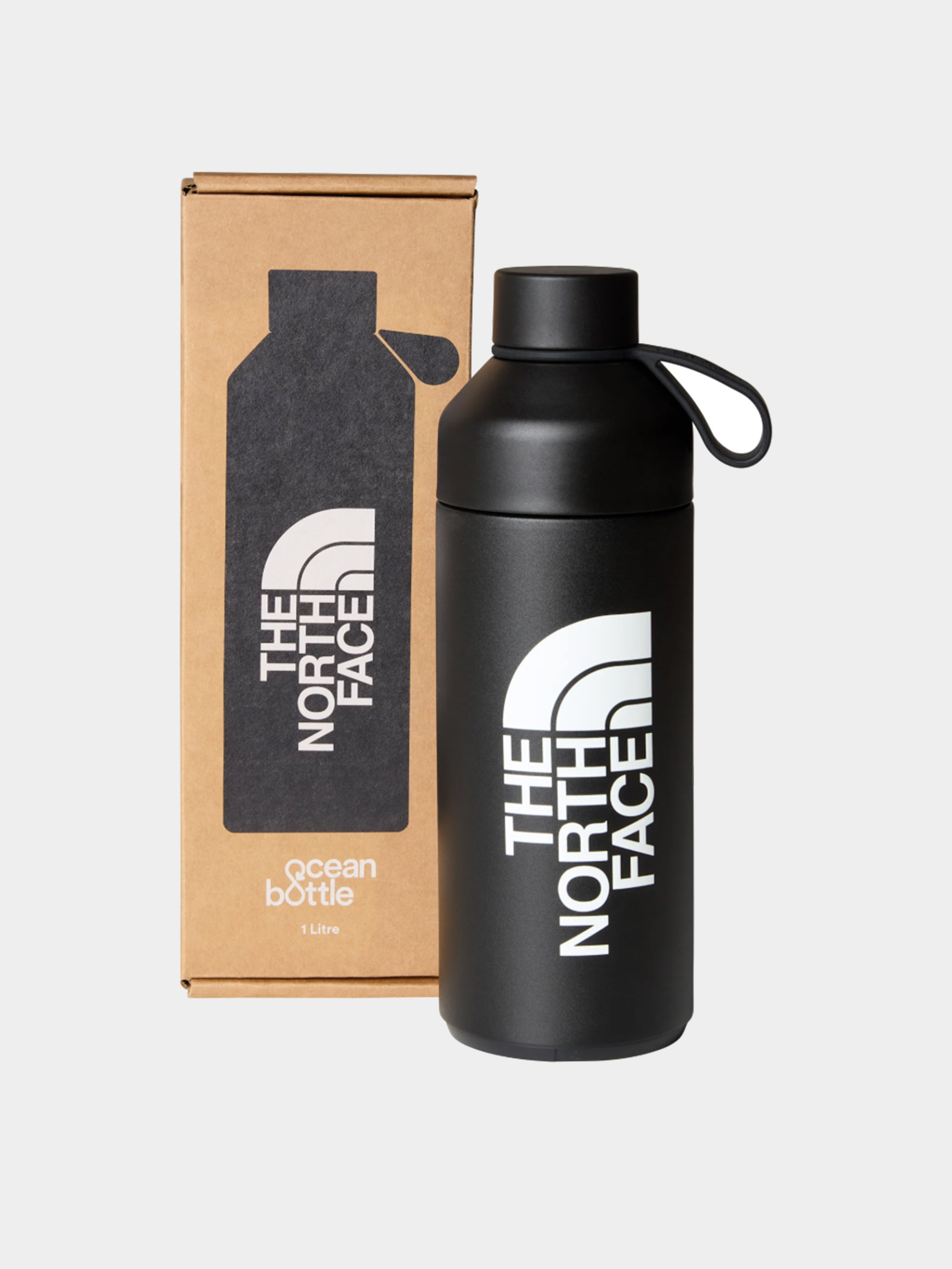 Hőpalack The North Face Water Bottle 1L (tnf black)