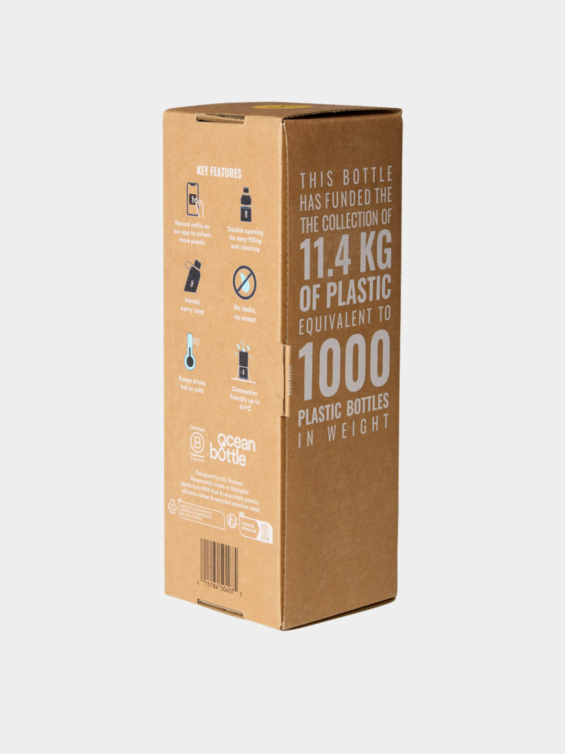 Hőpalack The North Face Water Bottle 1L (summit gold/tnf black)