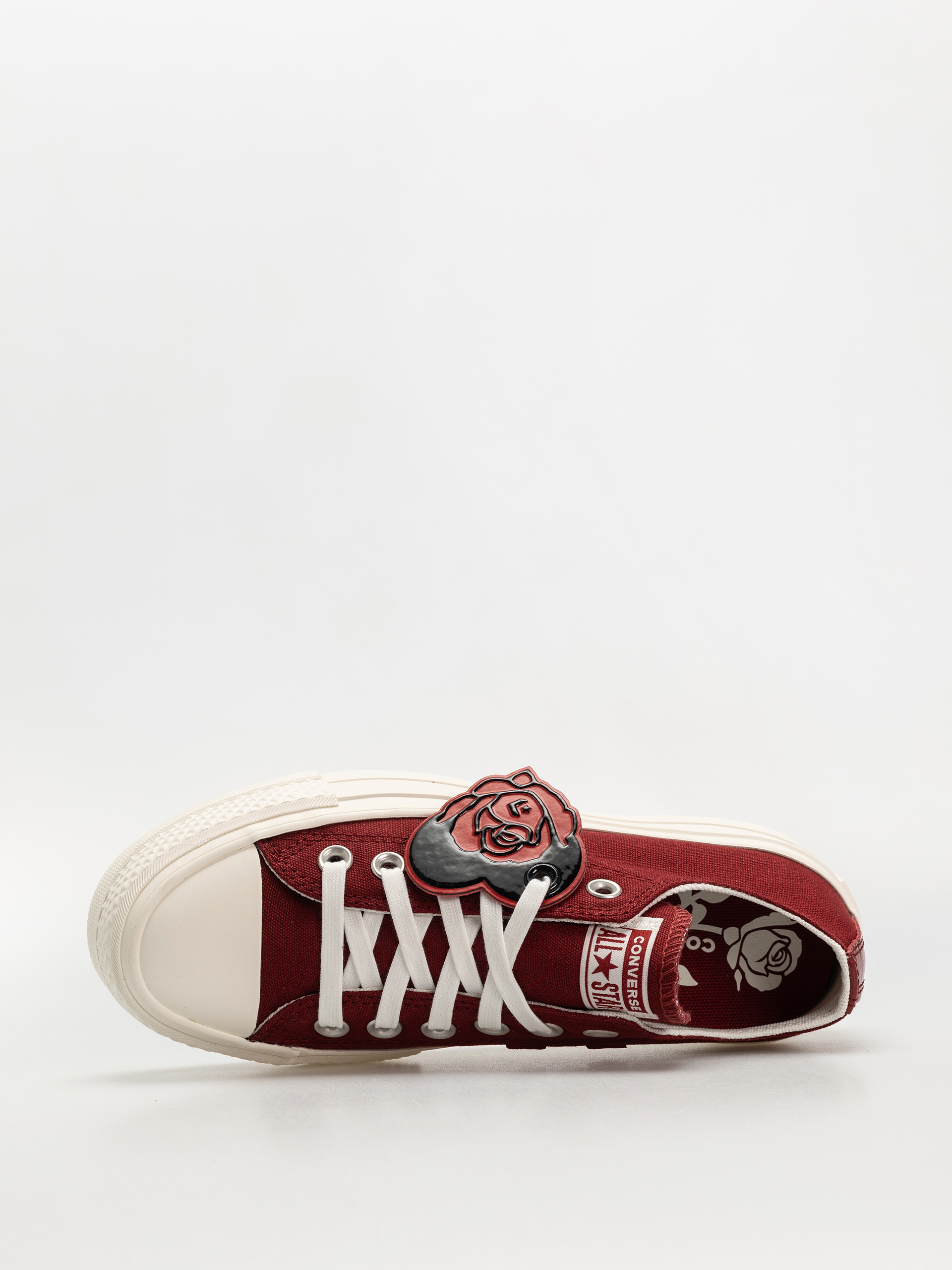 Converse Chuck Taylor All Star Lift Ox Wmn Tornacipők (park red/vintage white/egret)