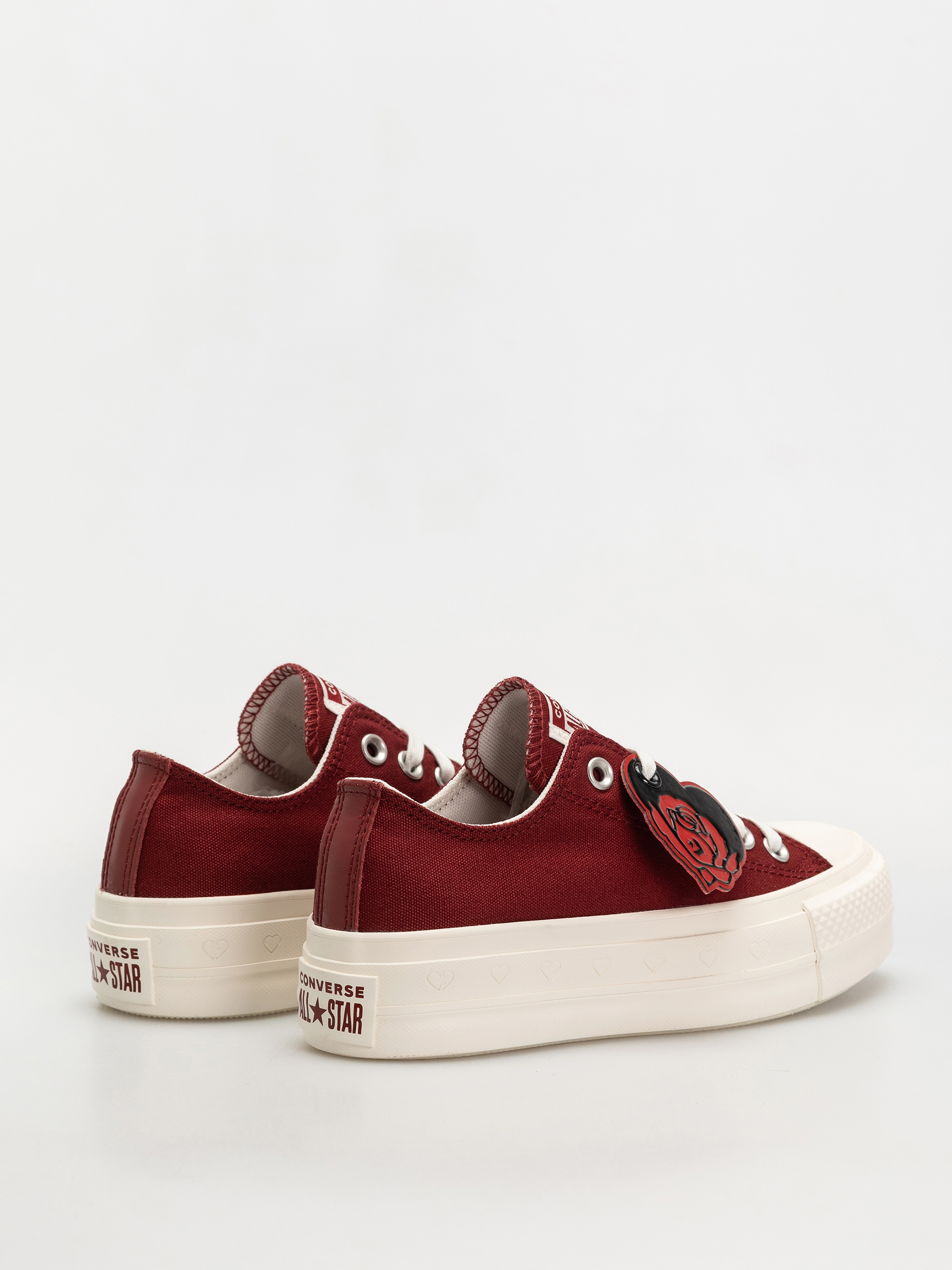 Converse Chuck Taylor All Star Lift Ox Wmn Tornacipők (park red/vintage white/egret)