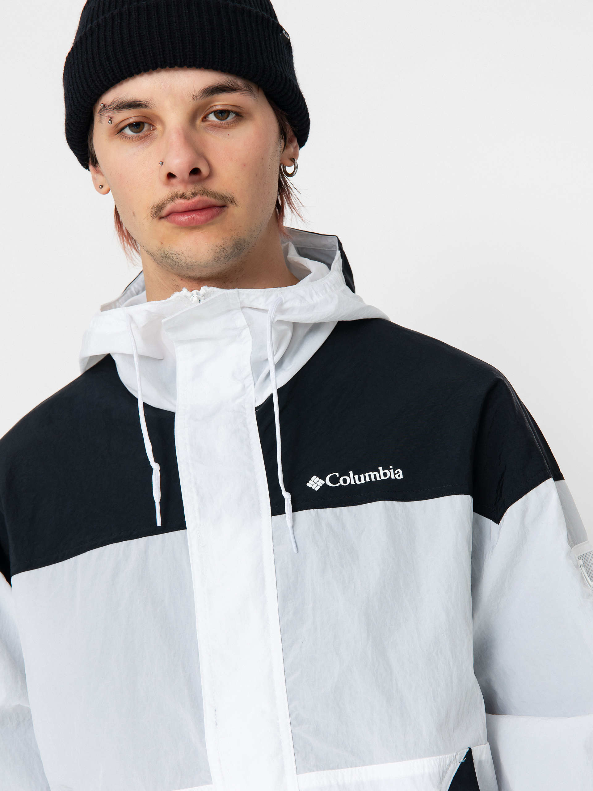 Columbia Challenger II Windbreaker Dzseki (white/black)