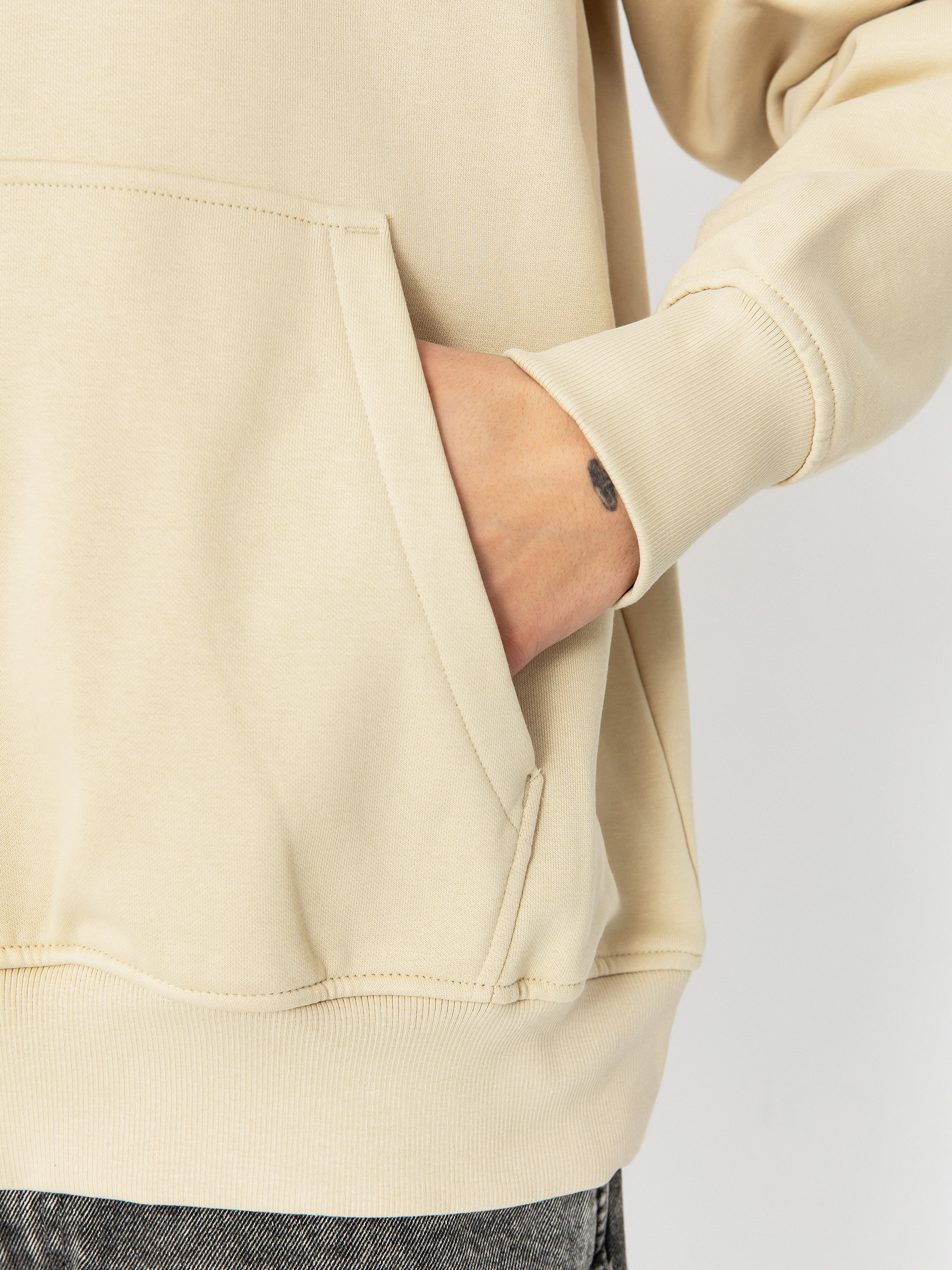 The North Face Raglan Box Nse HD Kapucnis pulóver (gravel/smokey brown)