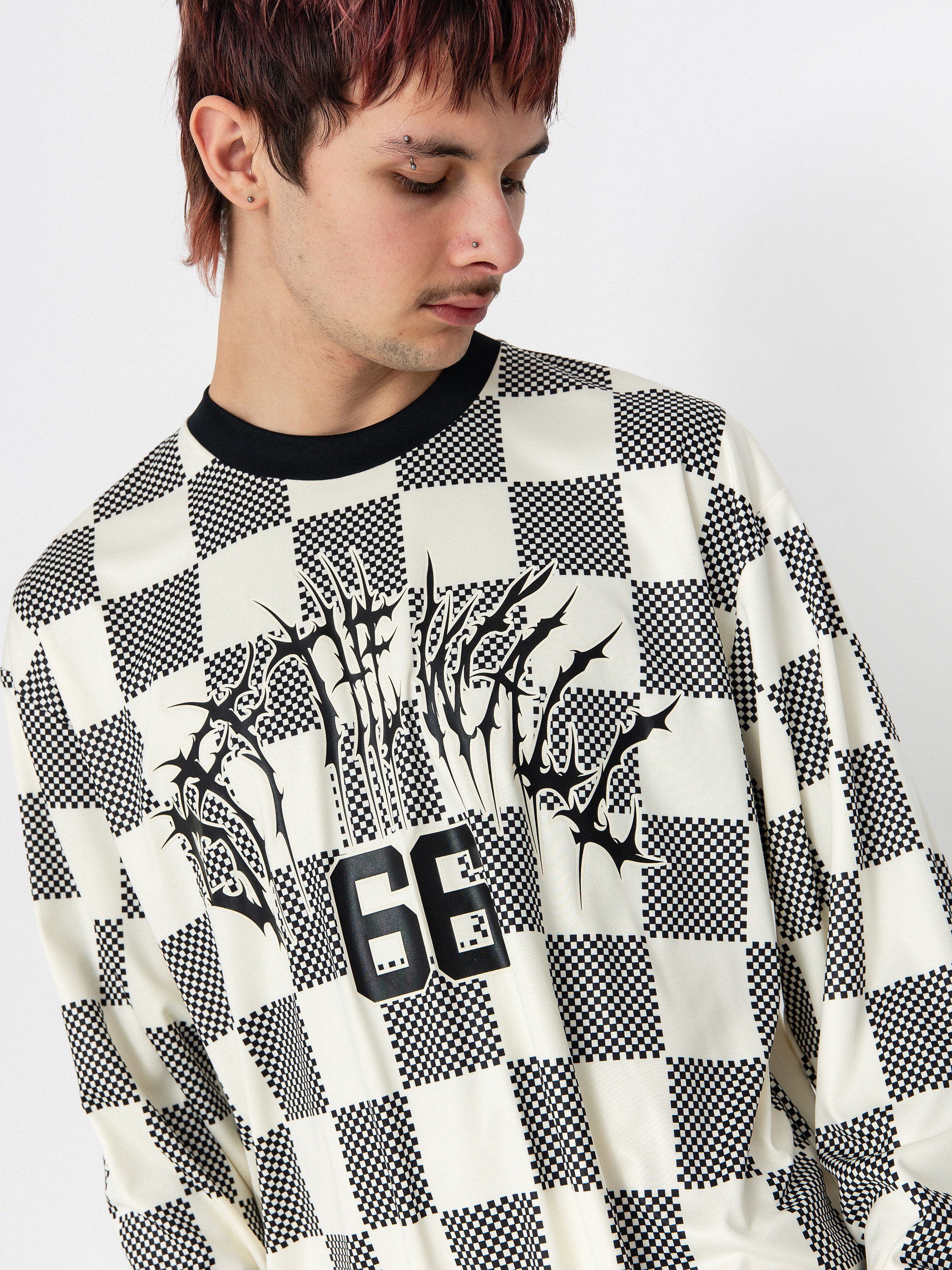 Vans Metal Arch Soccer Knit Hosszú ujjú felső (lemon icing/black)