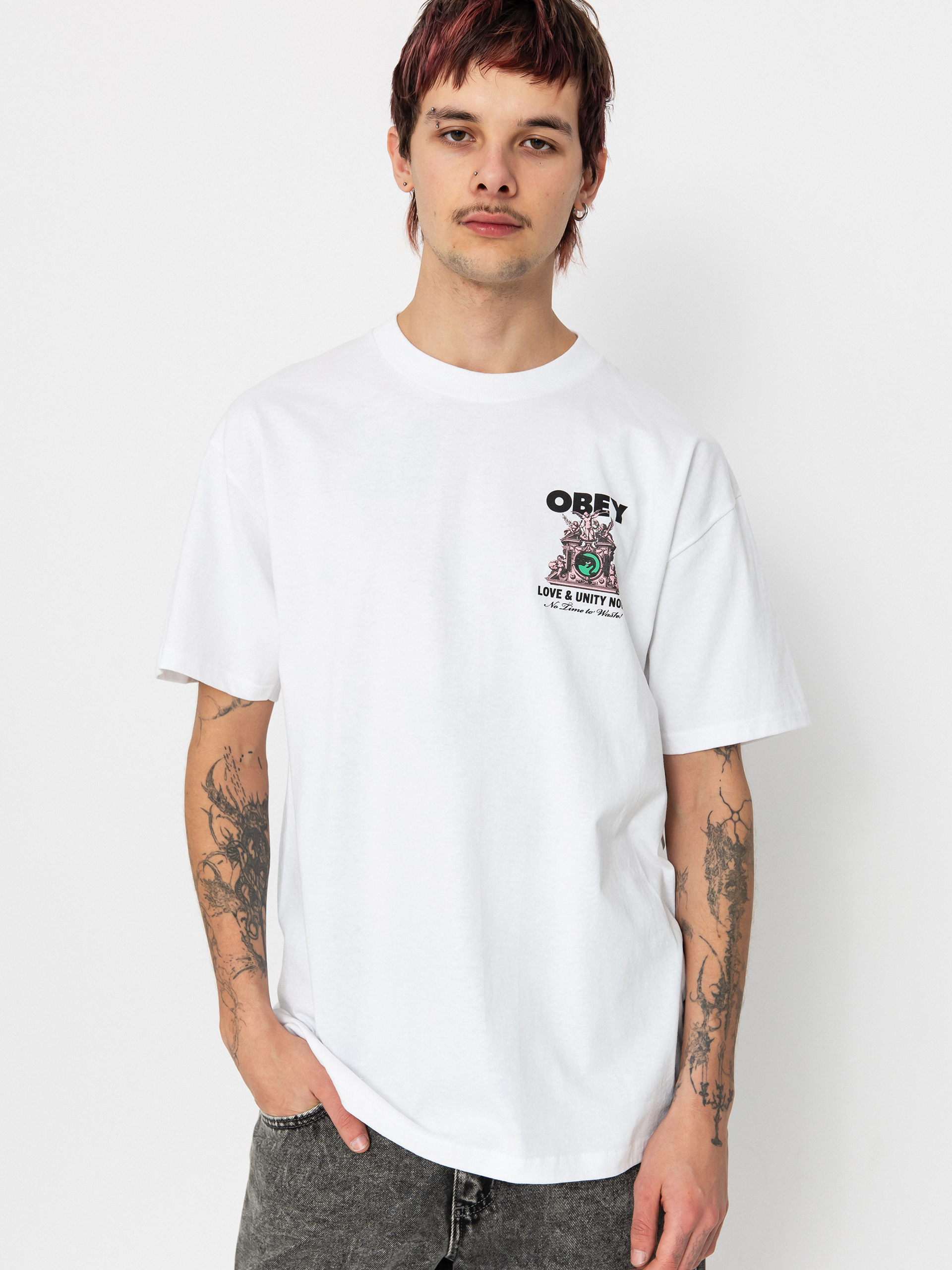 OBEY Love & Unity Now Póló (white)
