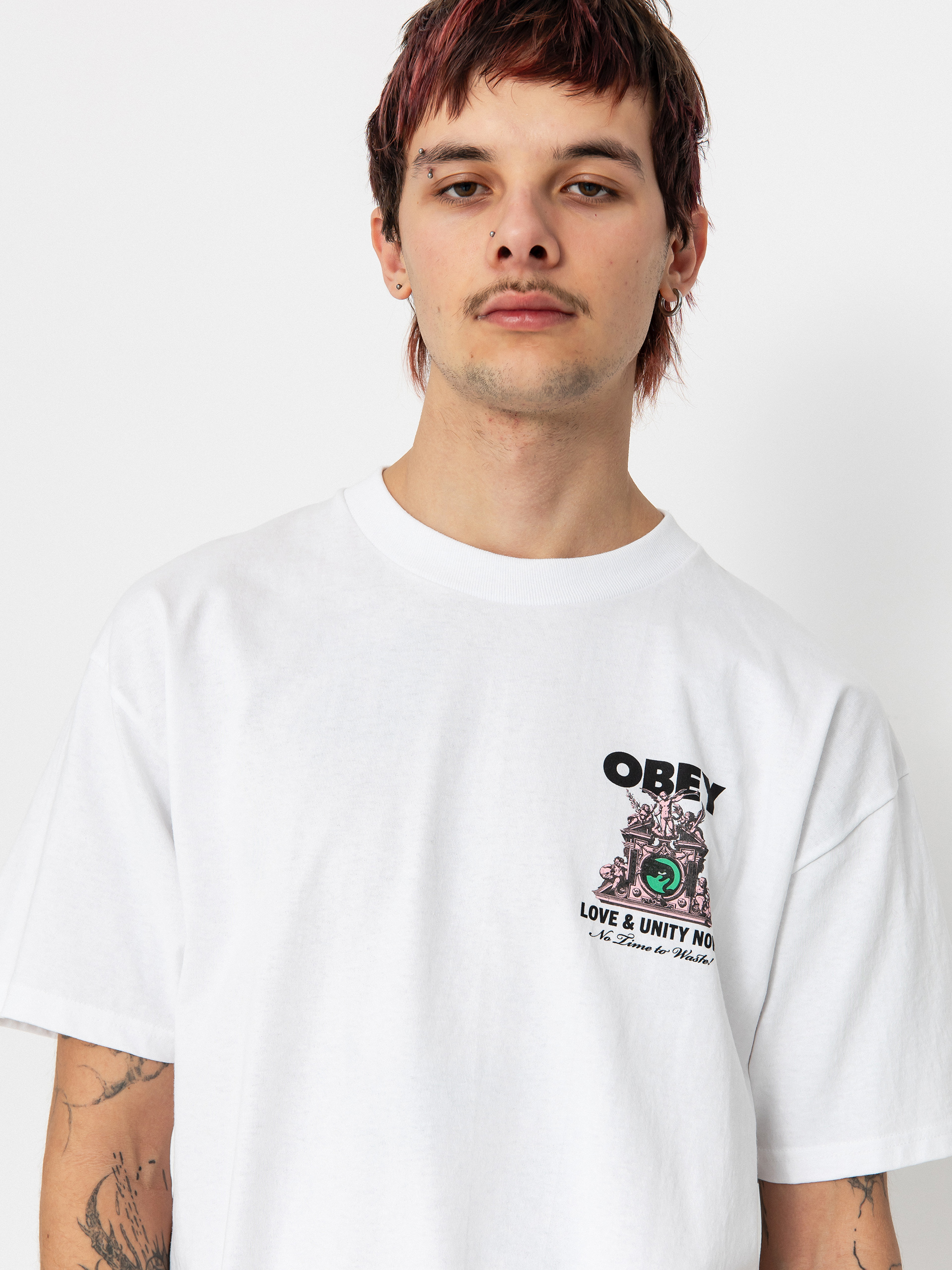 OBEY Love & Unity Now Póló (white)