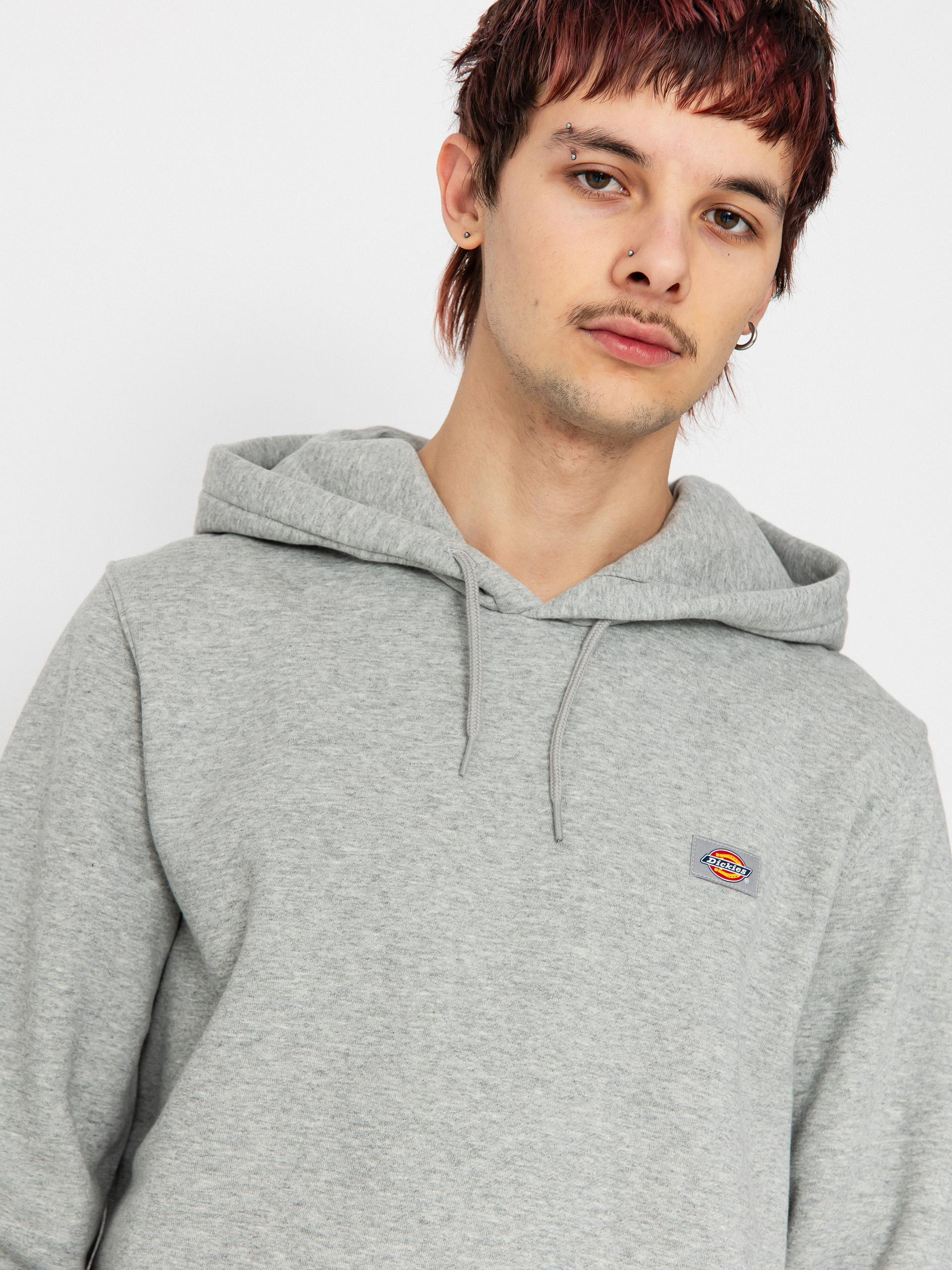 Dickies Oakport HD Kapucnis pulóver (heather grey)