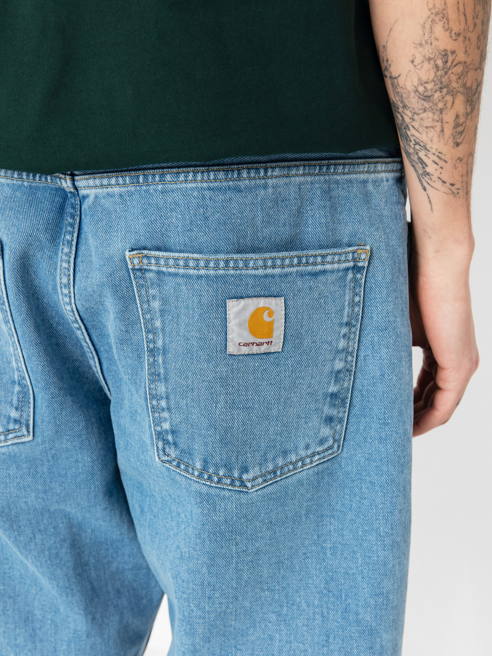 Carhartt WIP Newel Kisnadrág (blue)