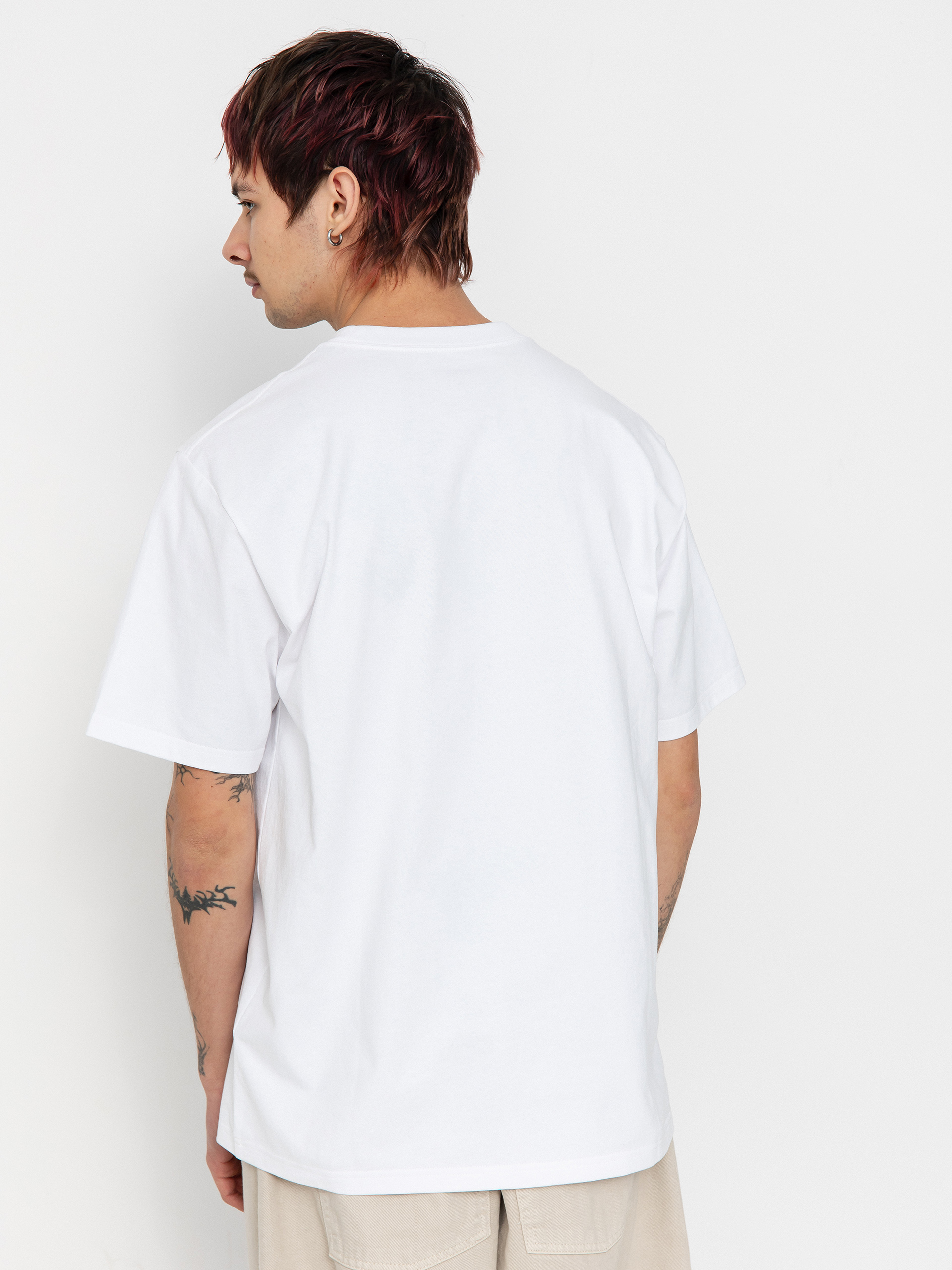 Carhartt WIP University Póló (white/black)