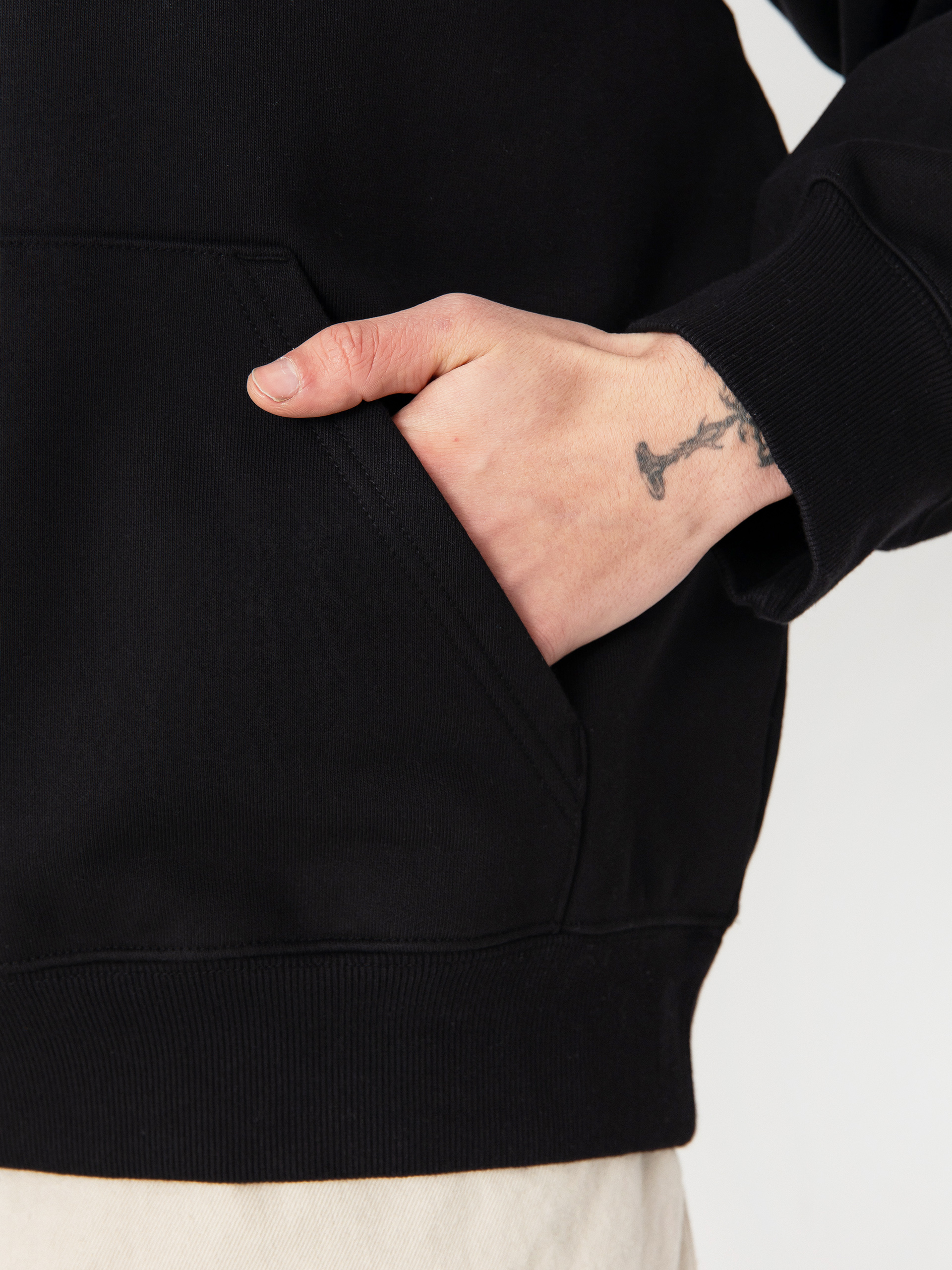 Carhartt WIP Stargazer HD Kapucnis pulóver (black/white)