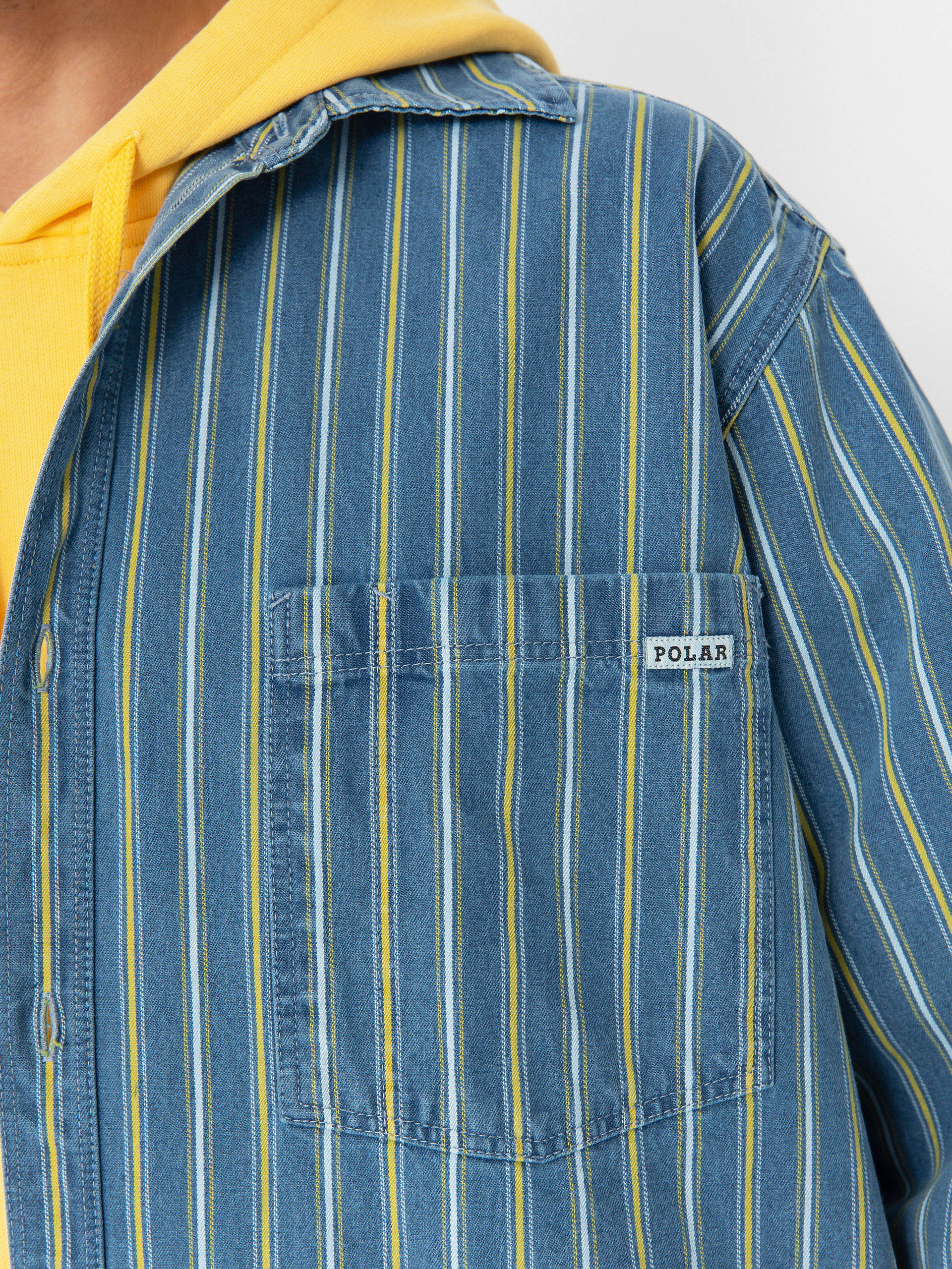 Polar Skate Mike Denim Ing (blue/yellow)