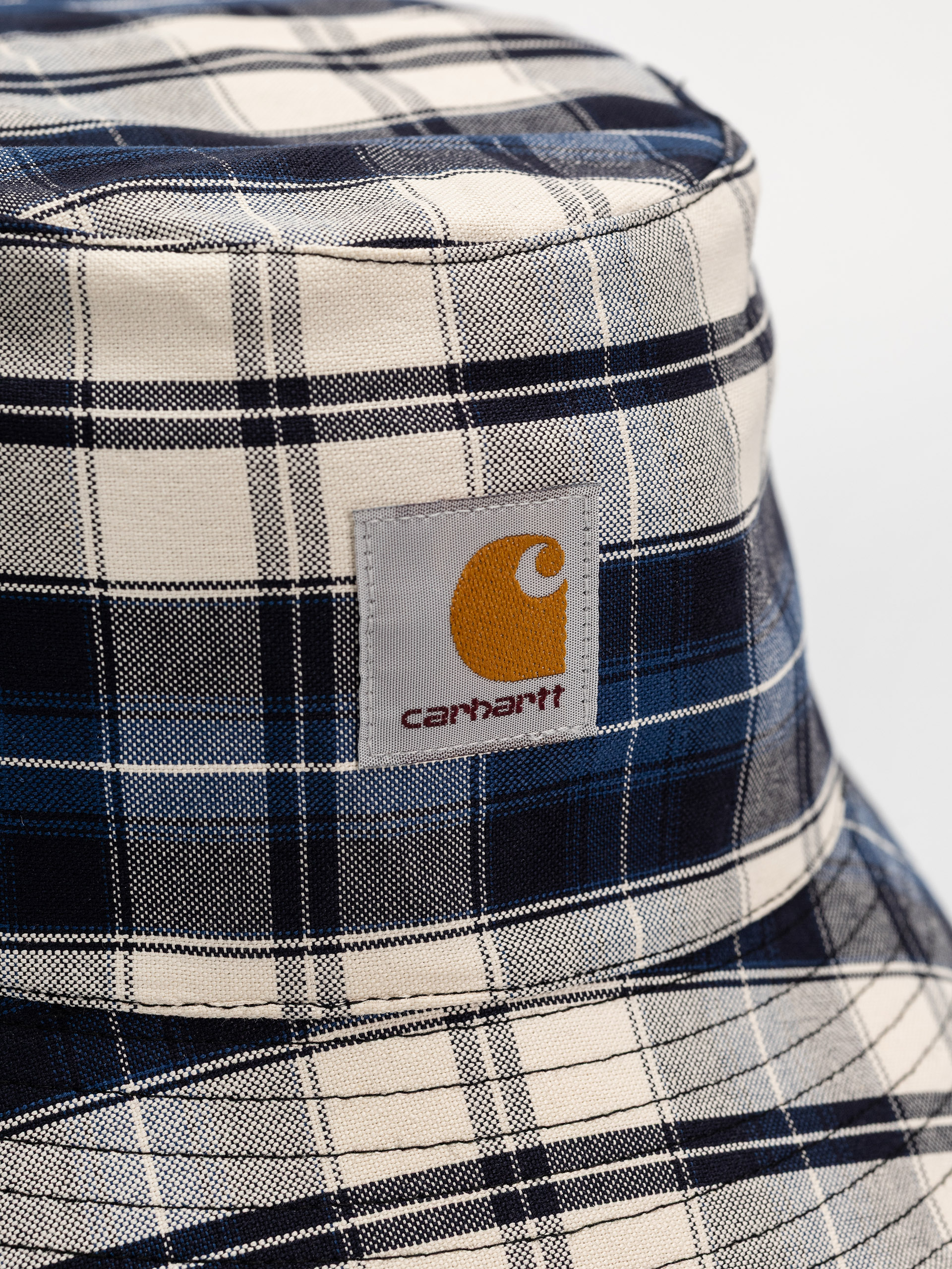 Carhartt WIP Tarbell Bucket Wmn Kalap (tarbell check/dark navy/white)